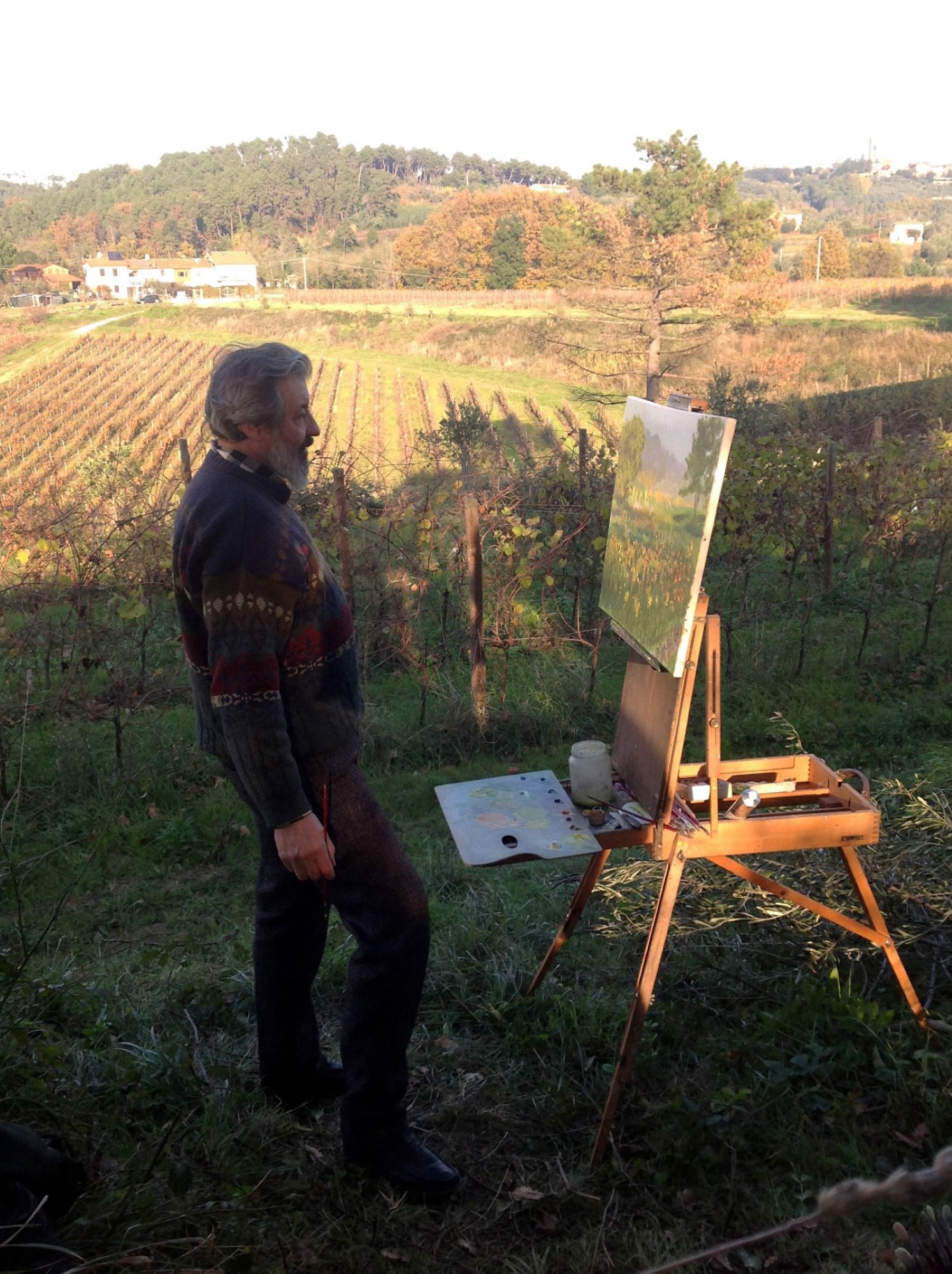 Oil painting course in Montecarlo