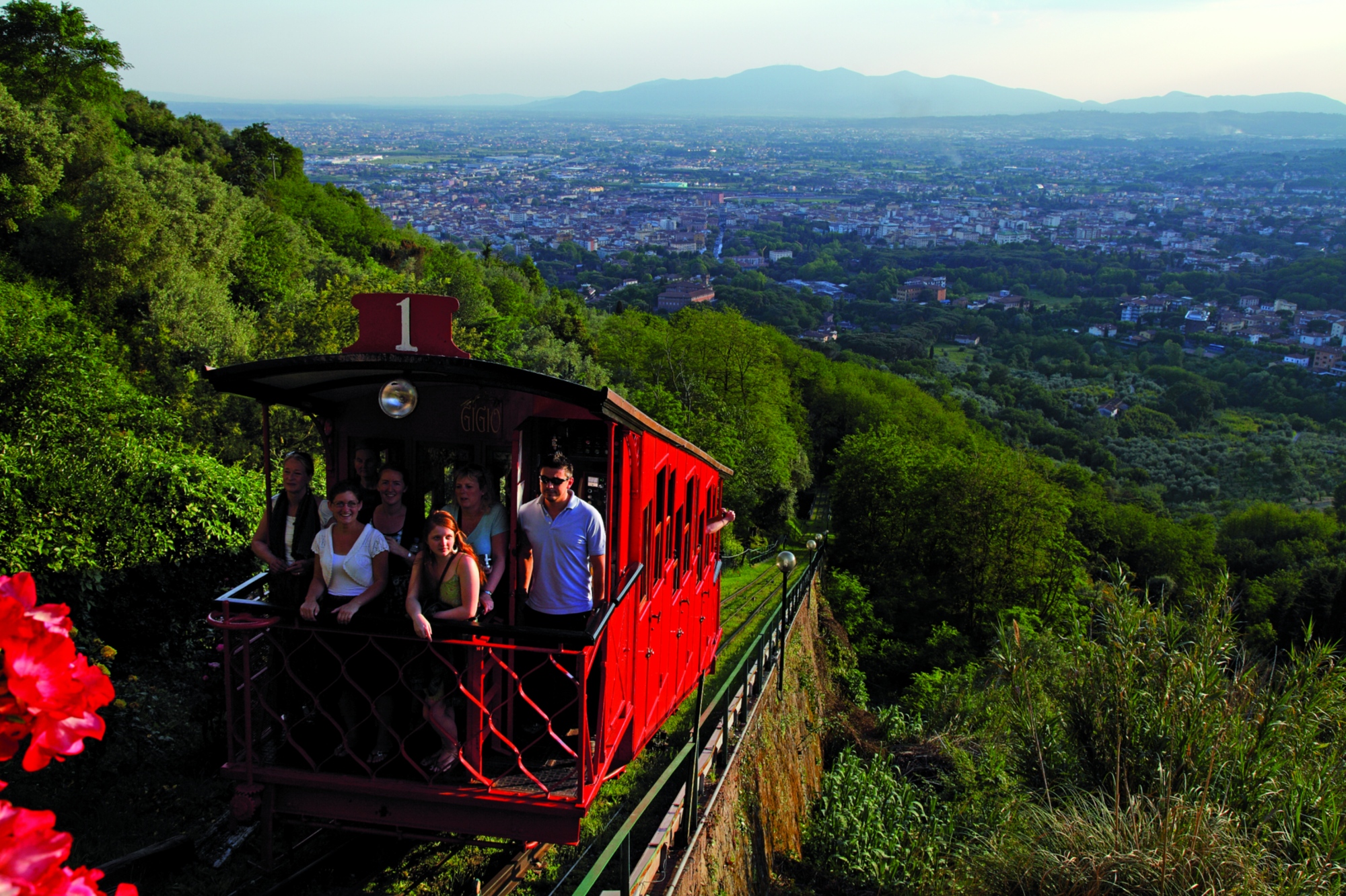 Le funiculaire de Montecatini