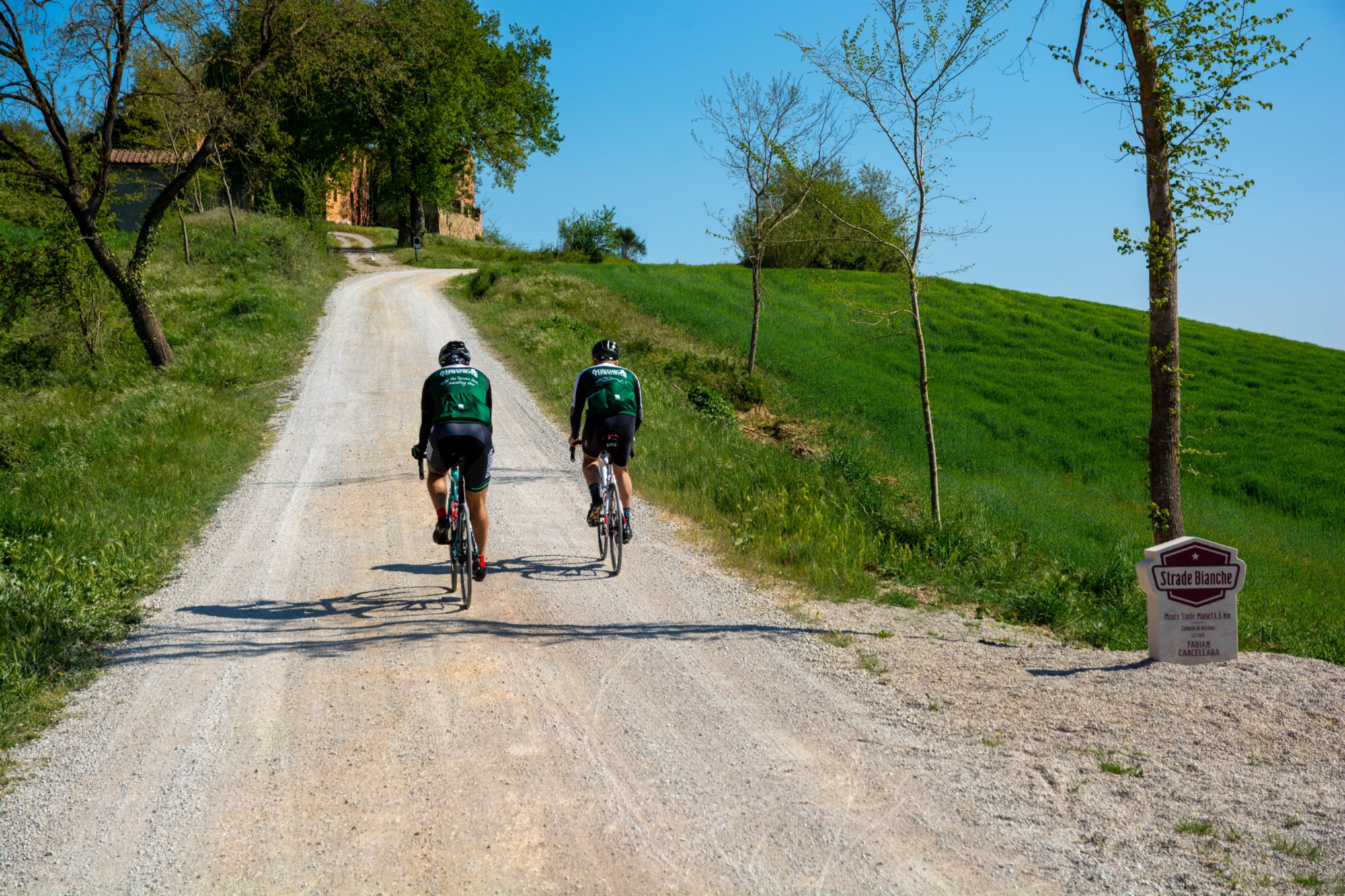 Four days from Siena on the route of Eroica and Strade Bianche