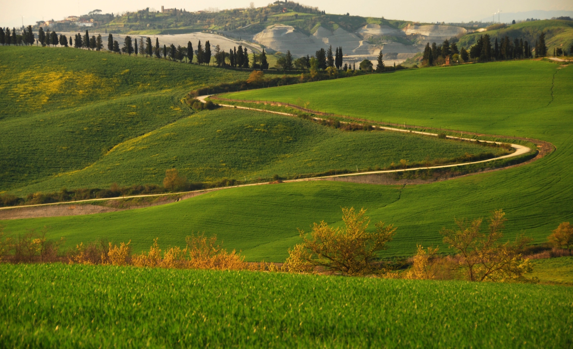 Itinéraire en boucle entre Ghizzano, Libbiano et Legoli