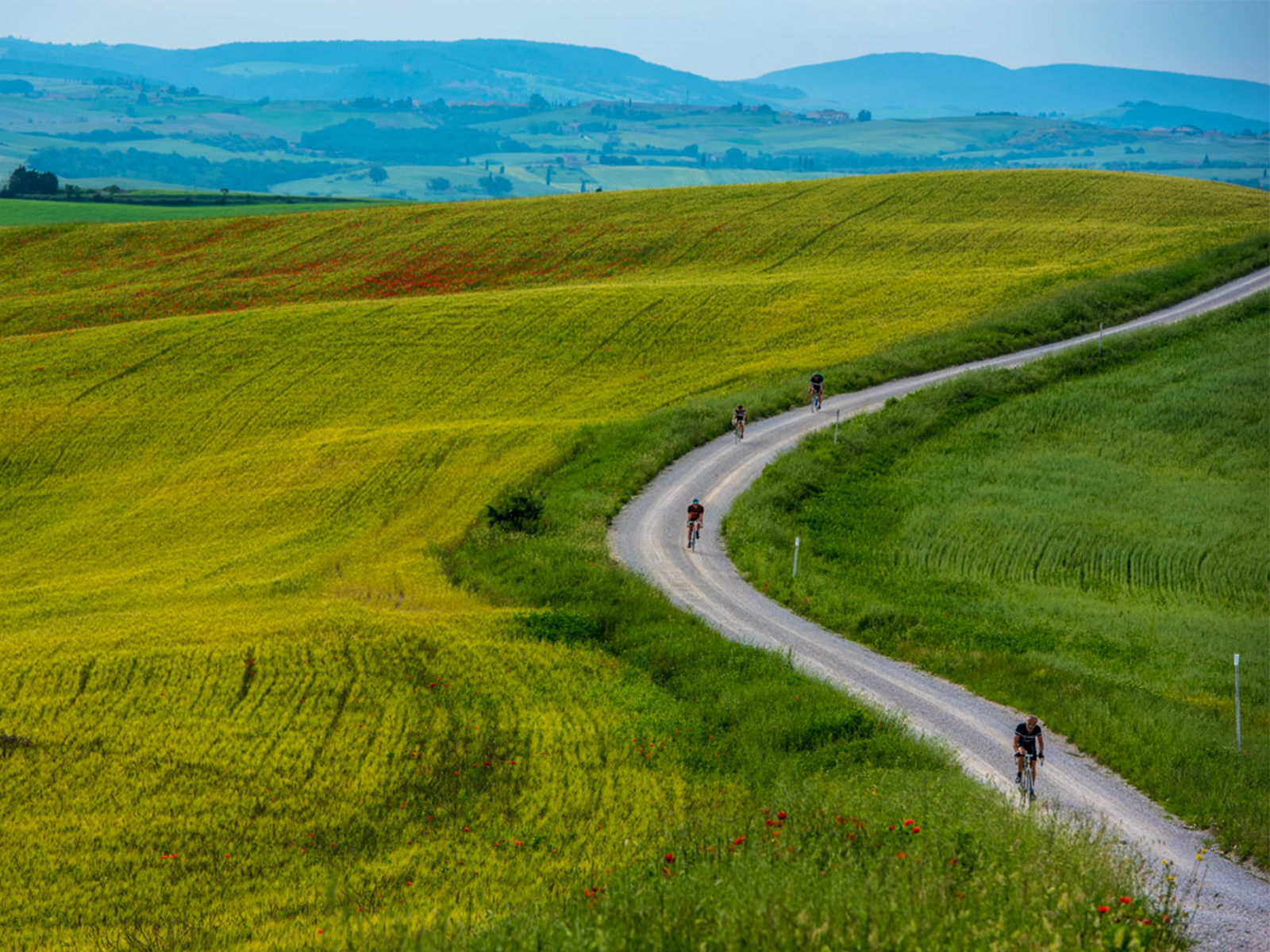 Visite autoguidée en e-bike entre Asciano et les Crete Senesi