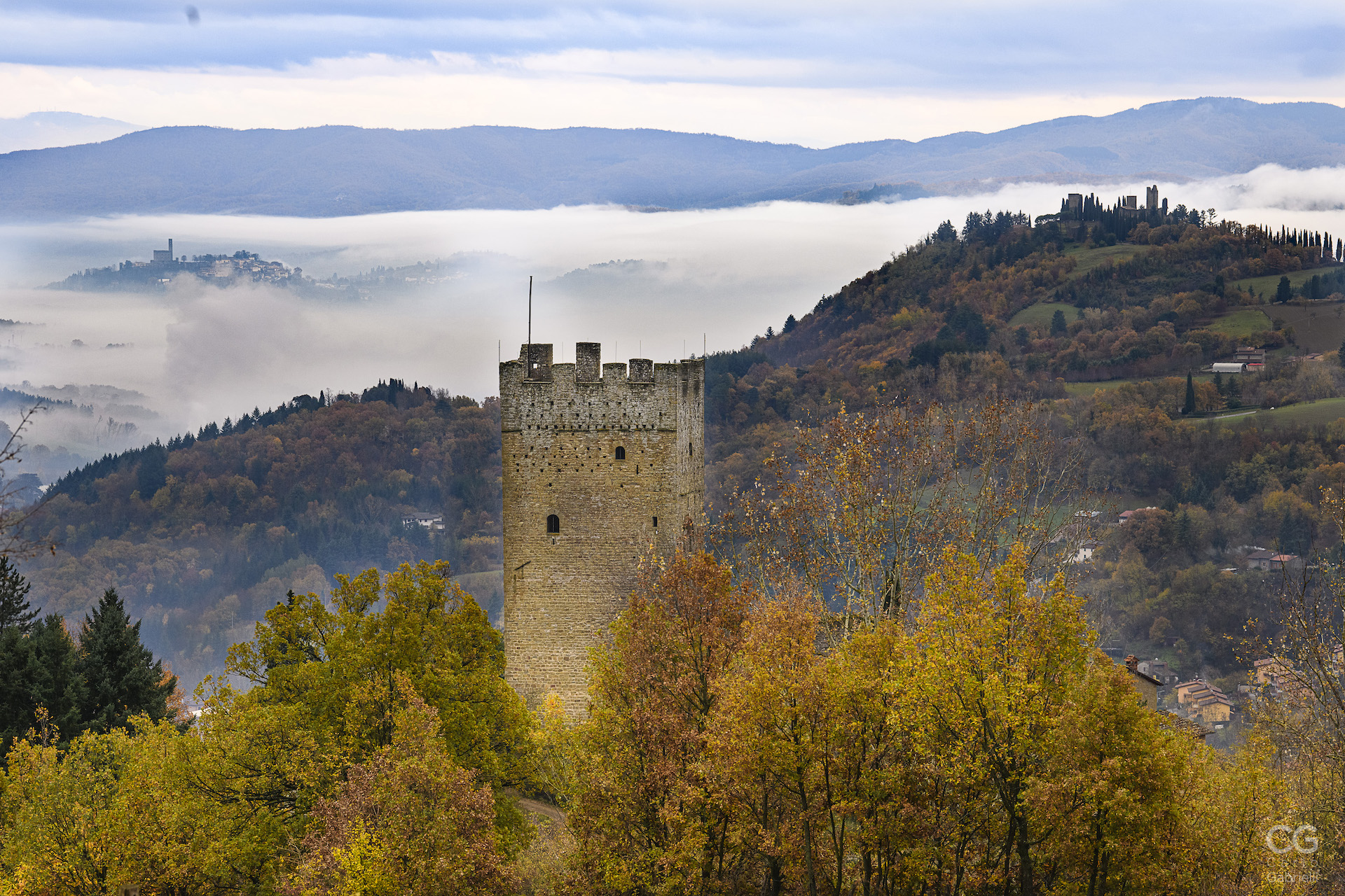 L'automne dans le Casentino