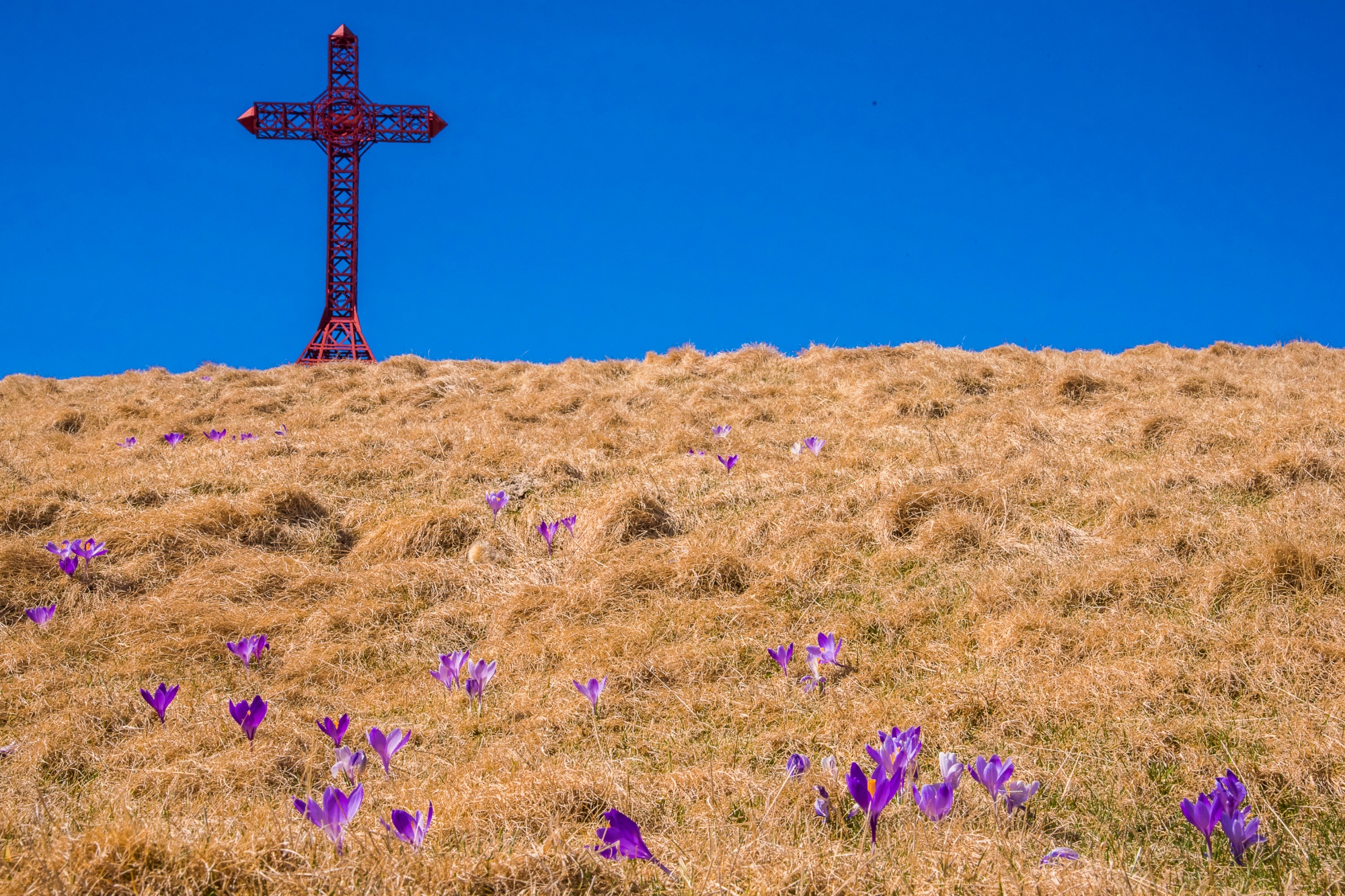 La croix du Pratomagno