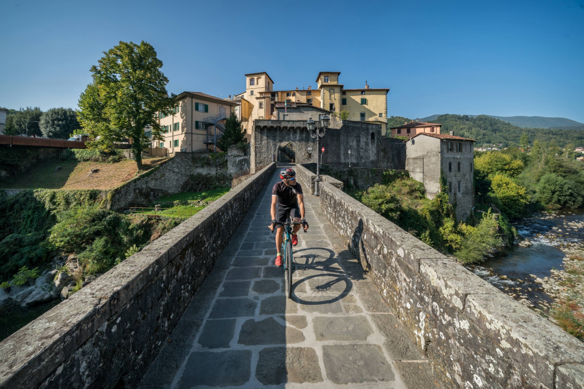 En vélo de Porta Miccia à Castelnuovo dans la Garfagnana