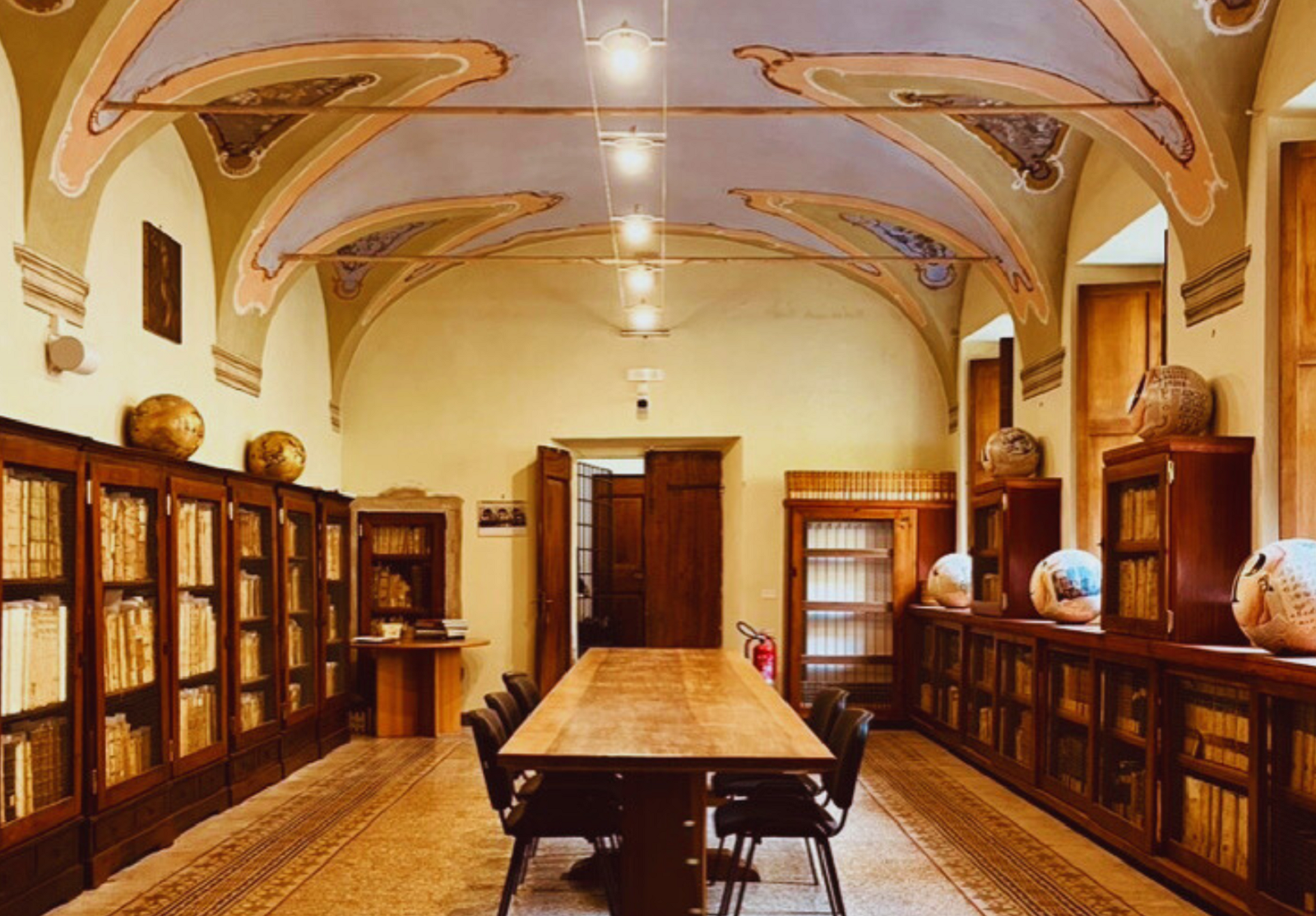 Intérieur de la bibliothèque