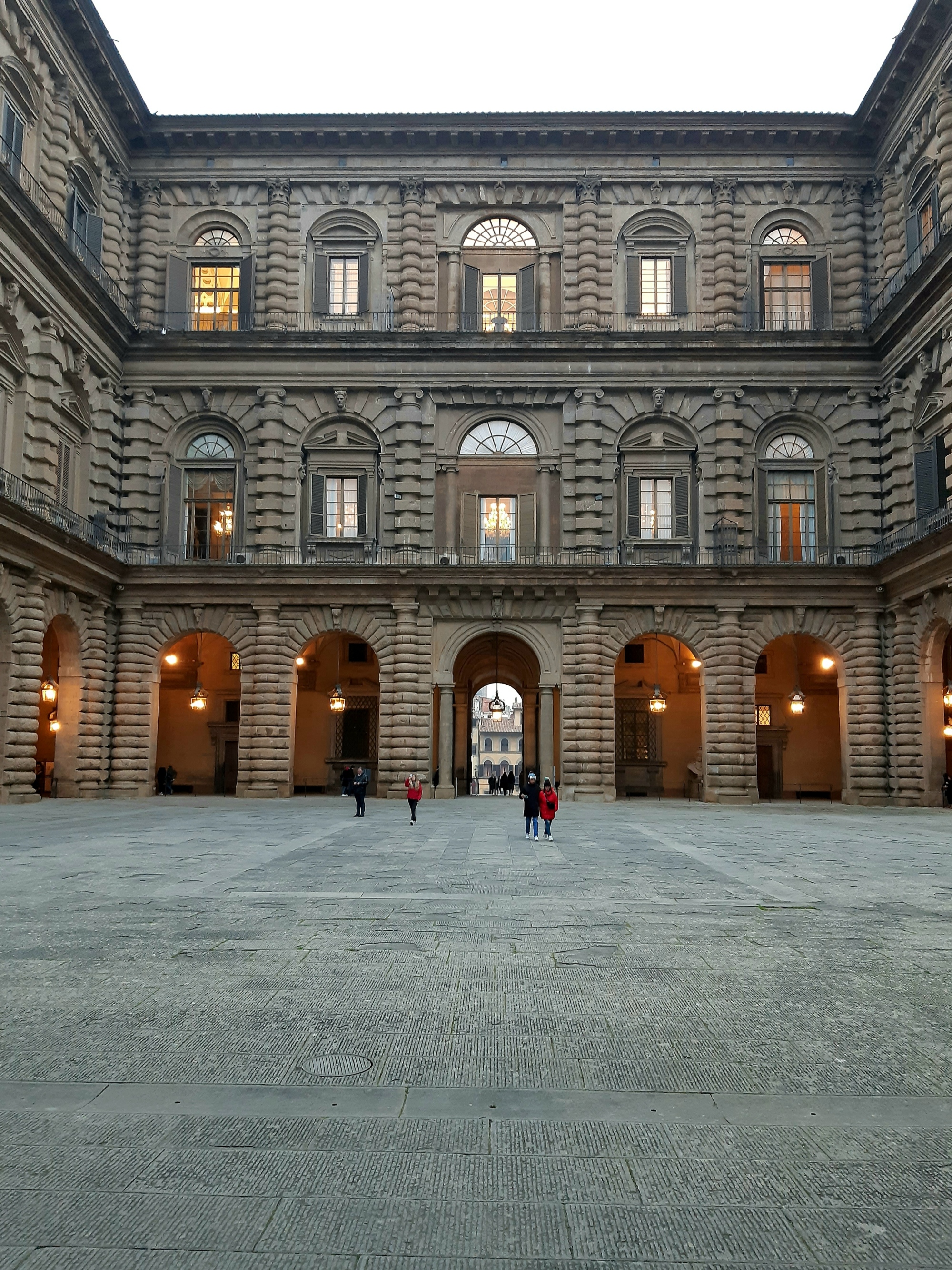 Cour du Palazzo Pitti