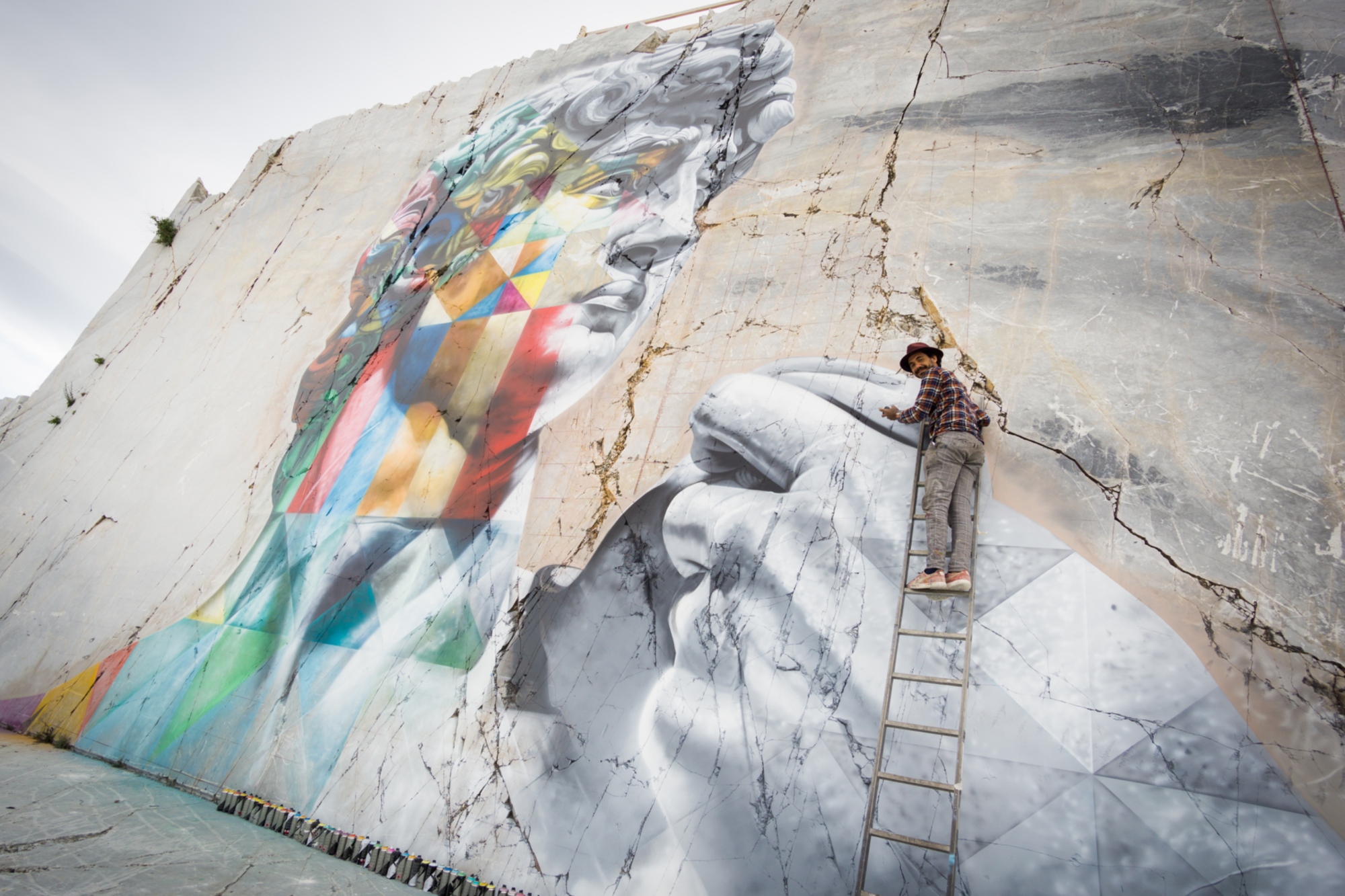 David par Eduardo Kobra