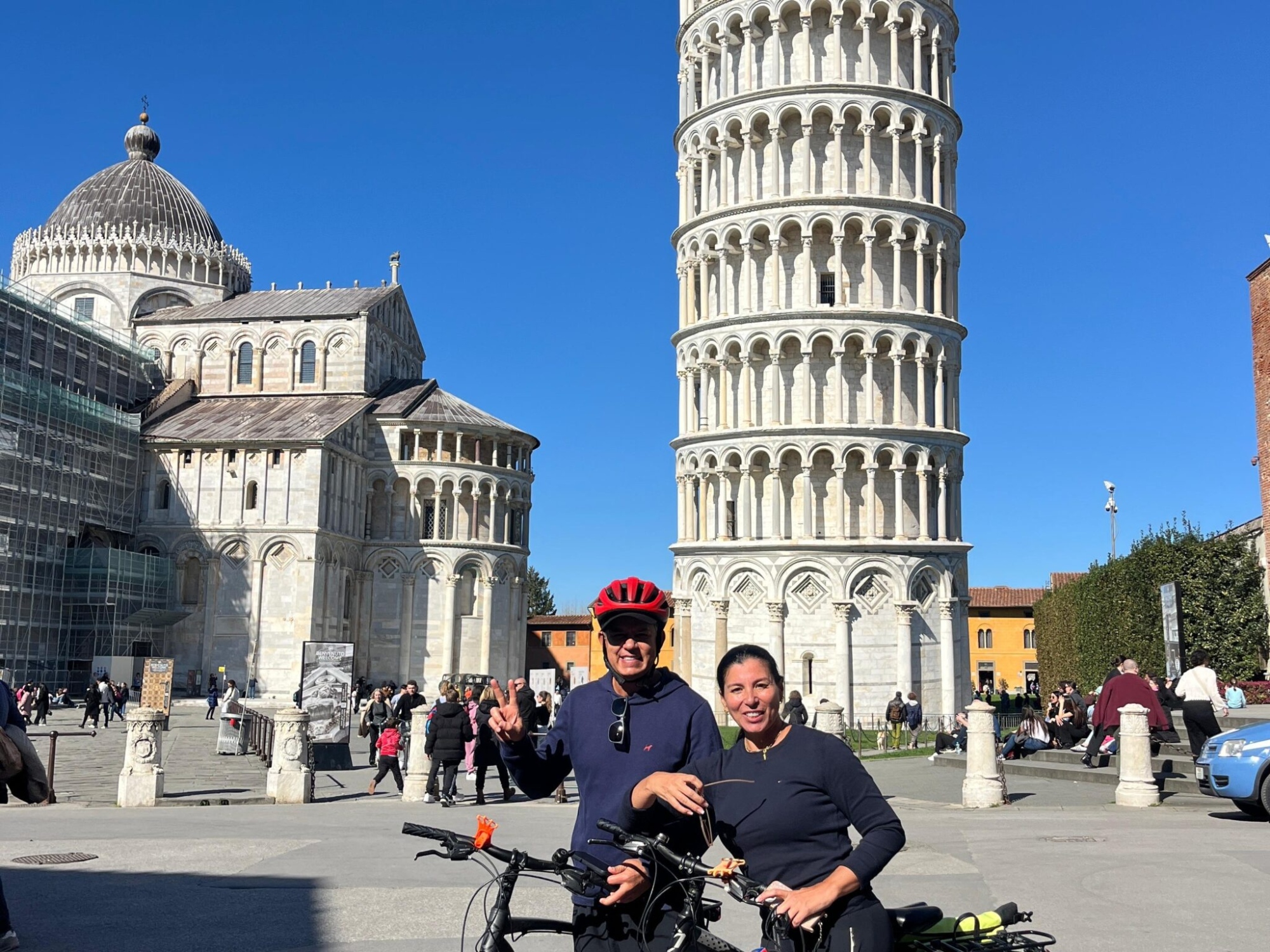 Lucca & Pisa e-bike tour
