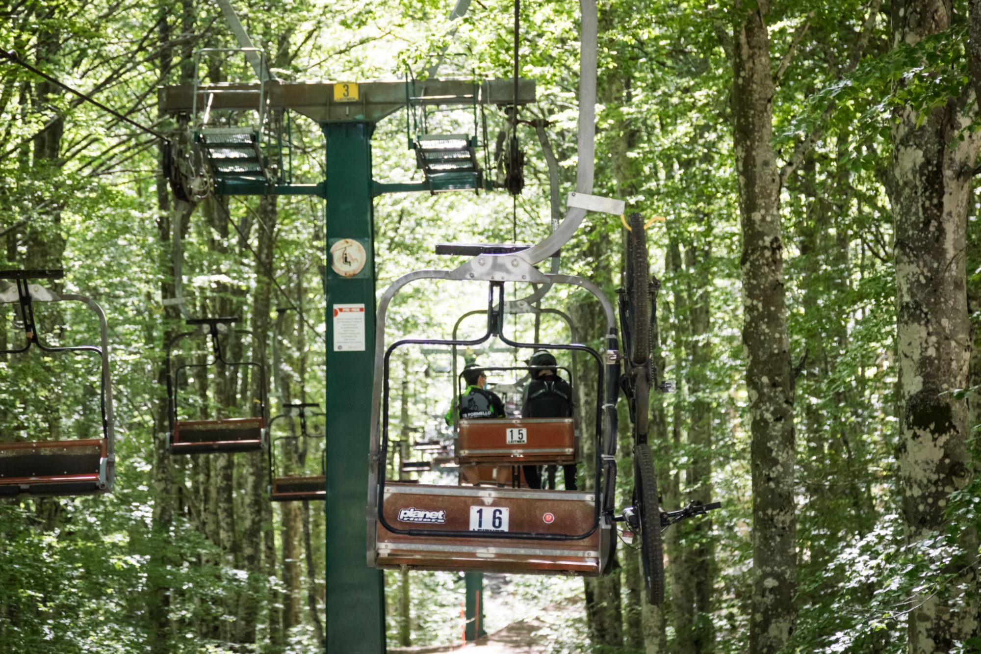 Funivia per raggiungere la vetta del Monte Amiata