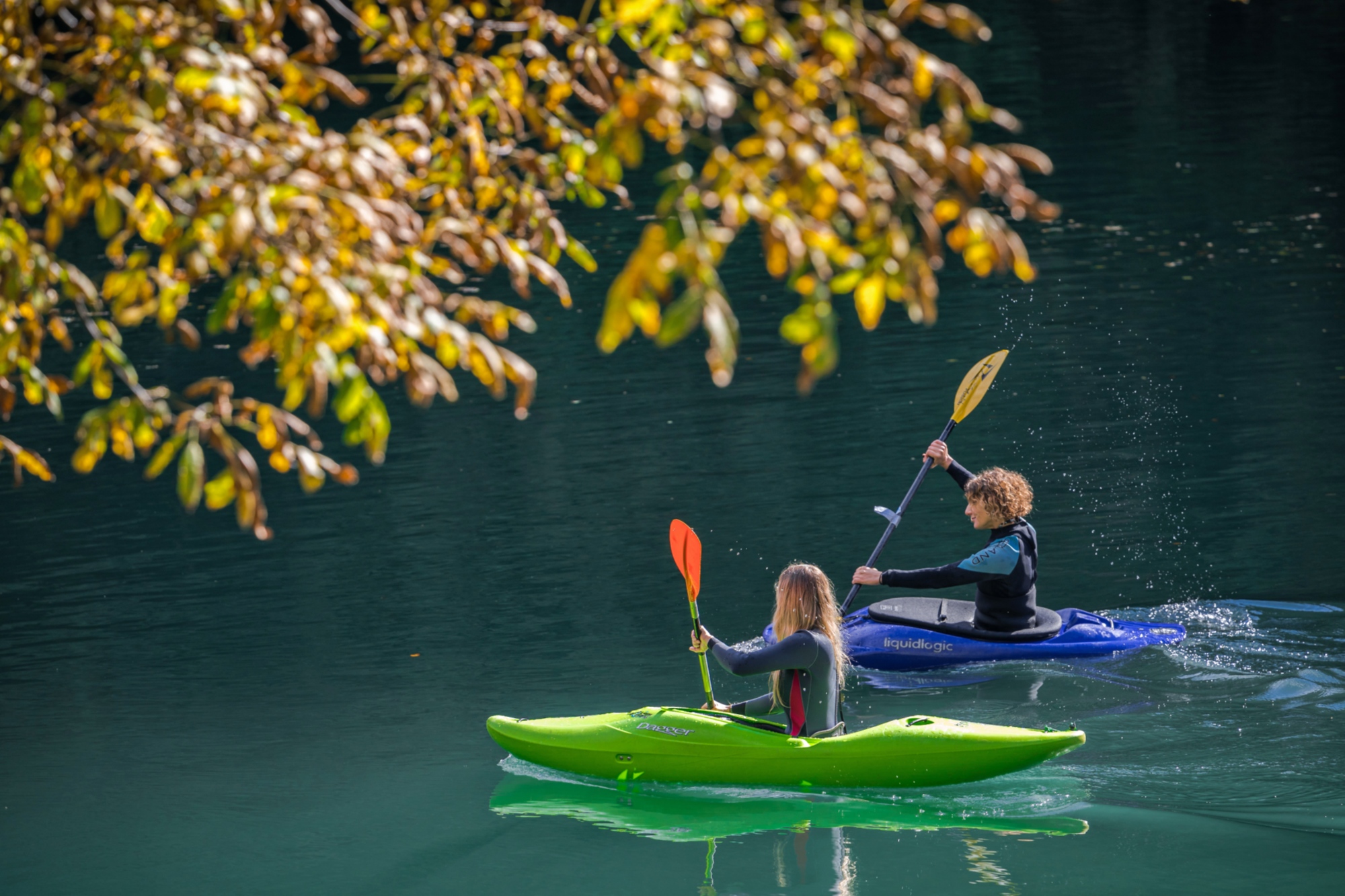 Kayak le long des voies navigables de la Garfagnana