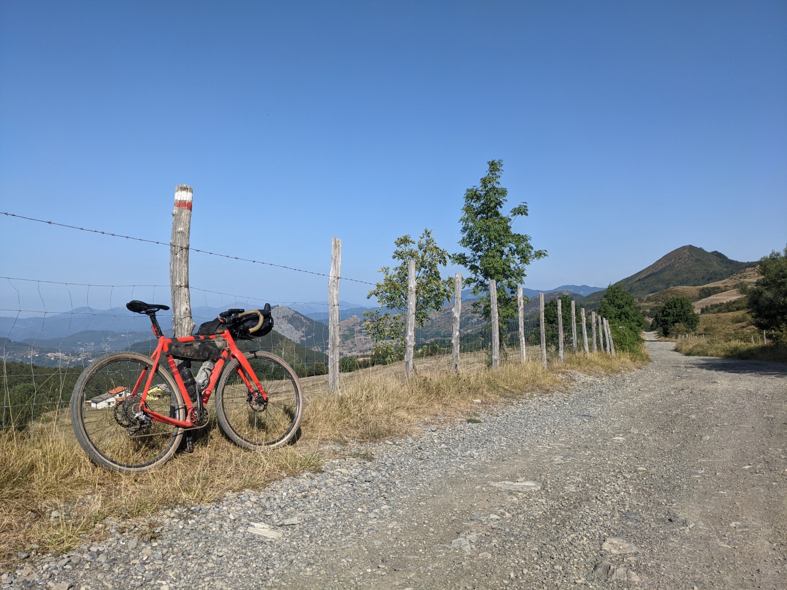 Le parcours de la Lunigiana Gravel