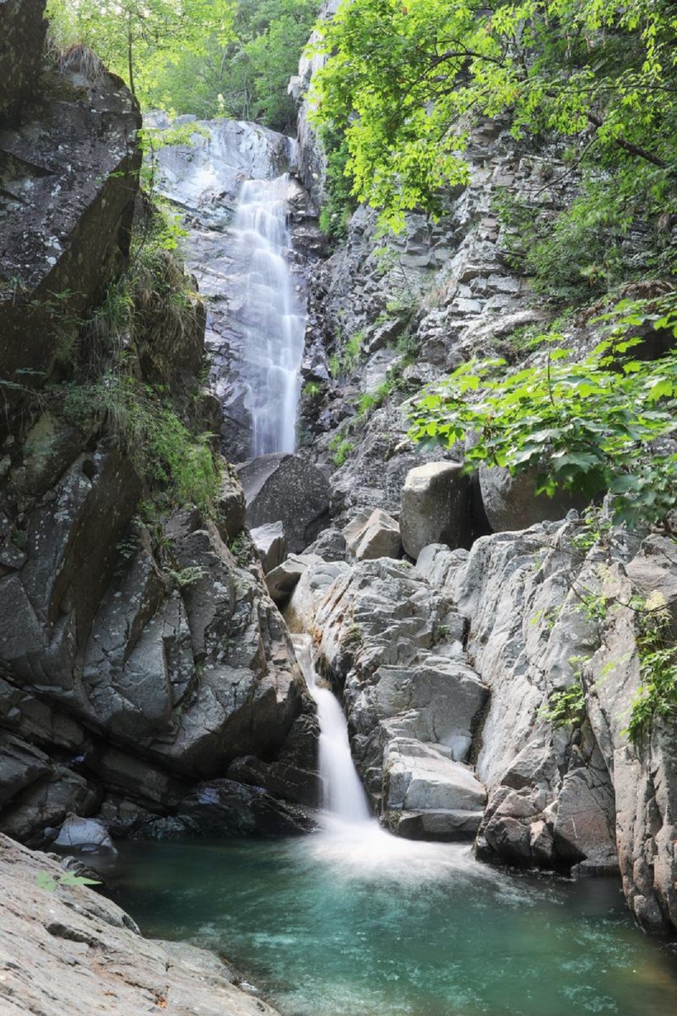 La cascade de Farfarà (Pontremoli)