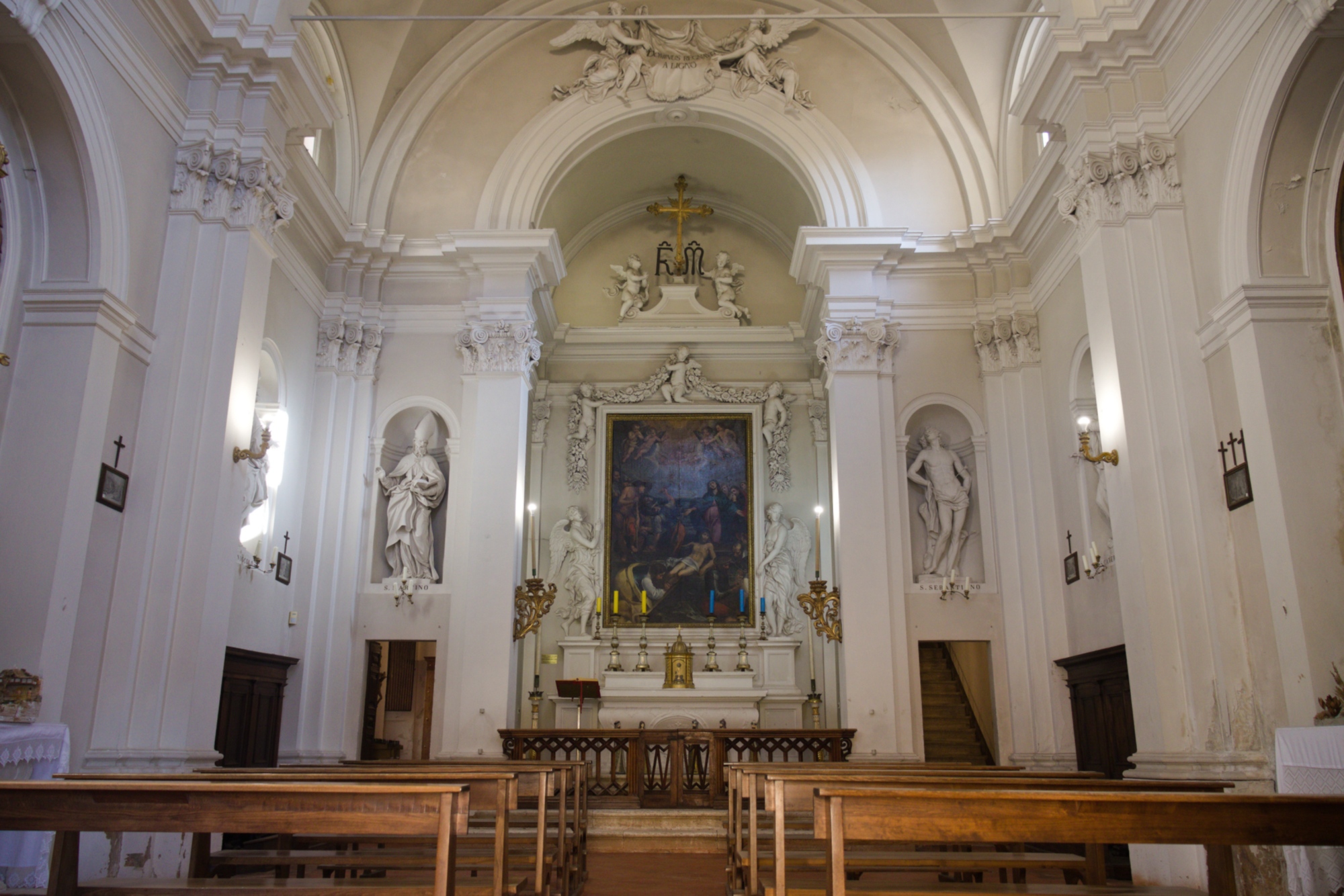 L'église de Santa Croce à Sinalunga