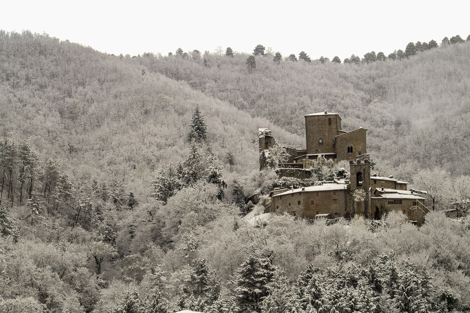 L'hiver dans le Casentino