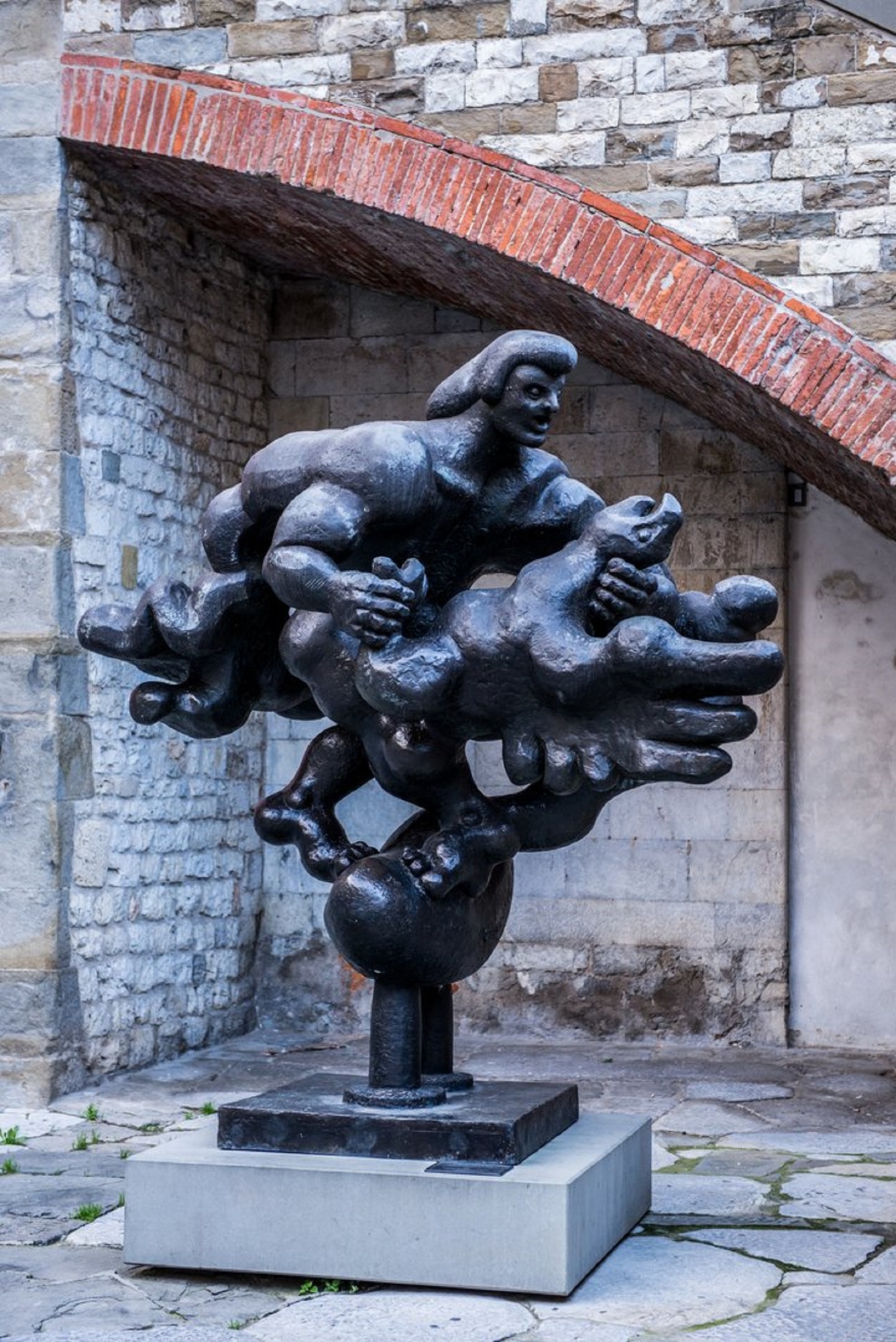 Prométhée étranglant le vautour II de Jacques Lipchitz