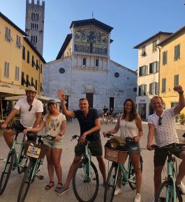 Lucca bike tour with Alexandra