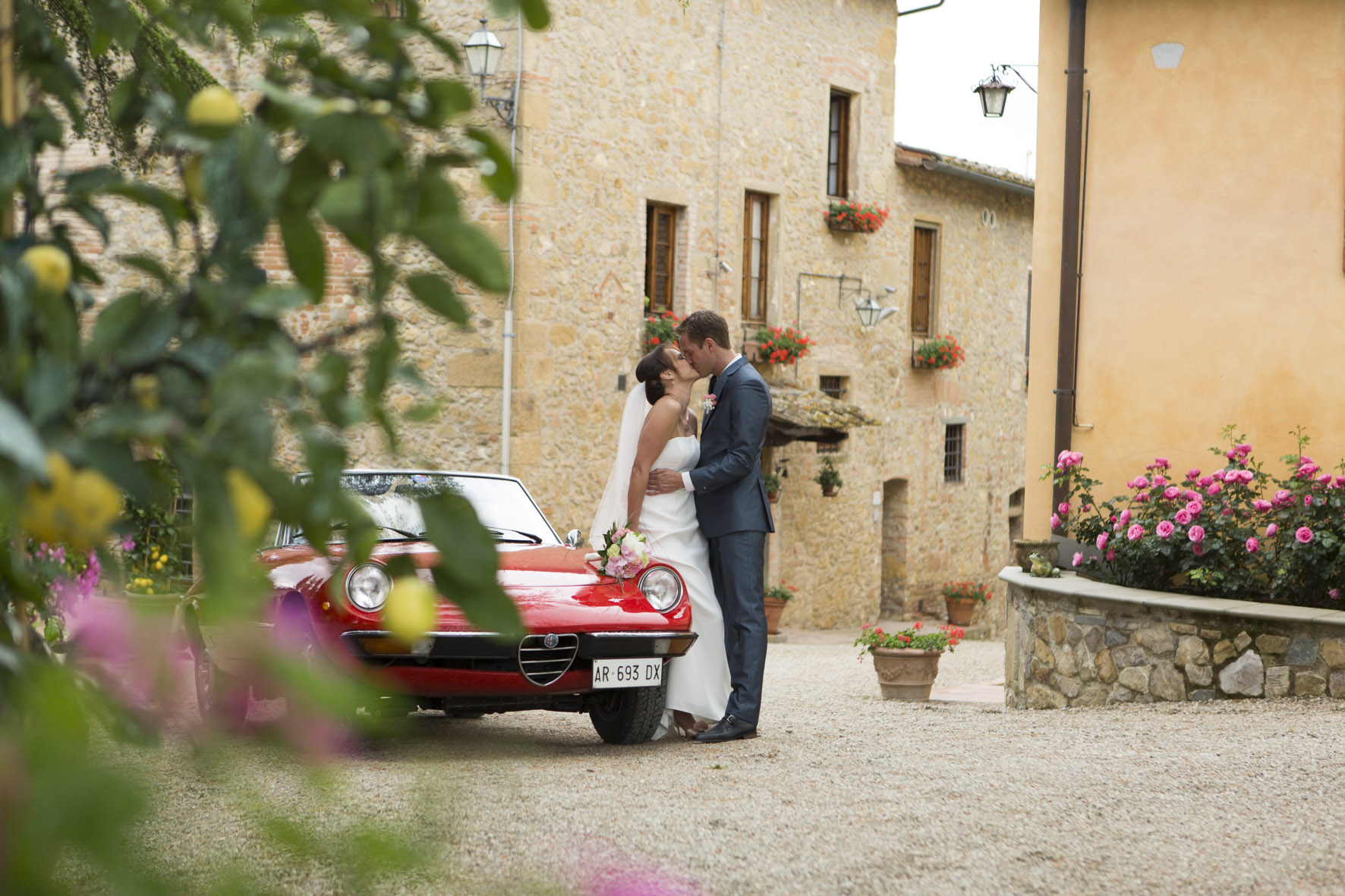 Mariage dans le Chianti