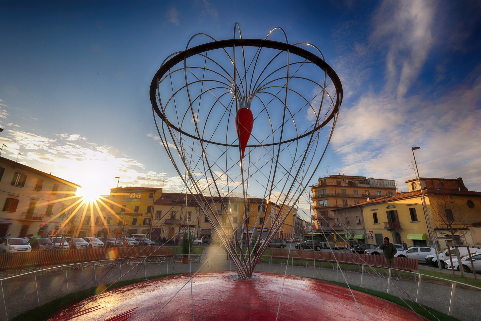 Mongolfiera à Piazza Ciardi