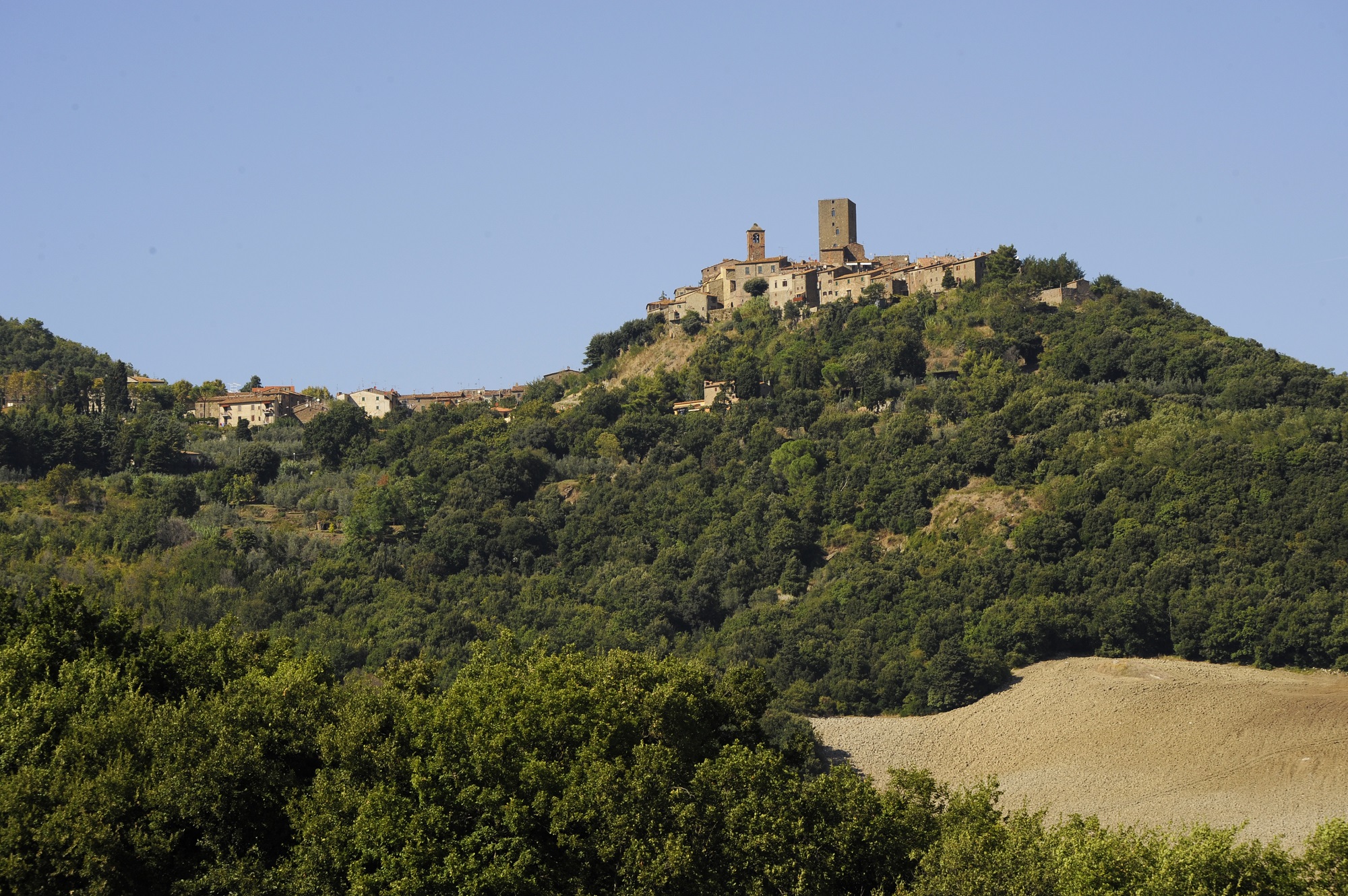 Vue de Montecatini Val di Cecina