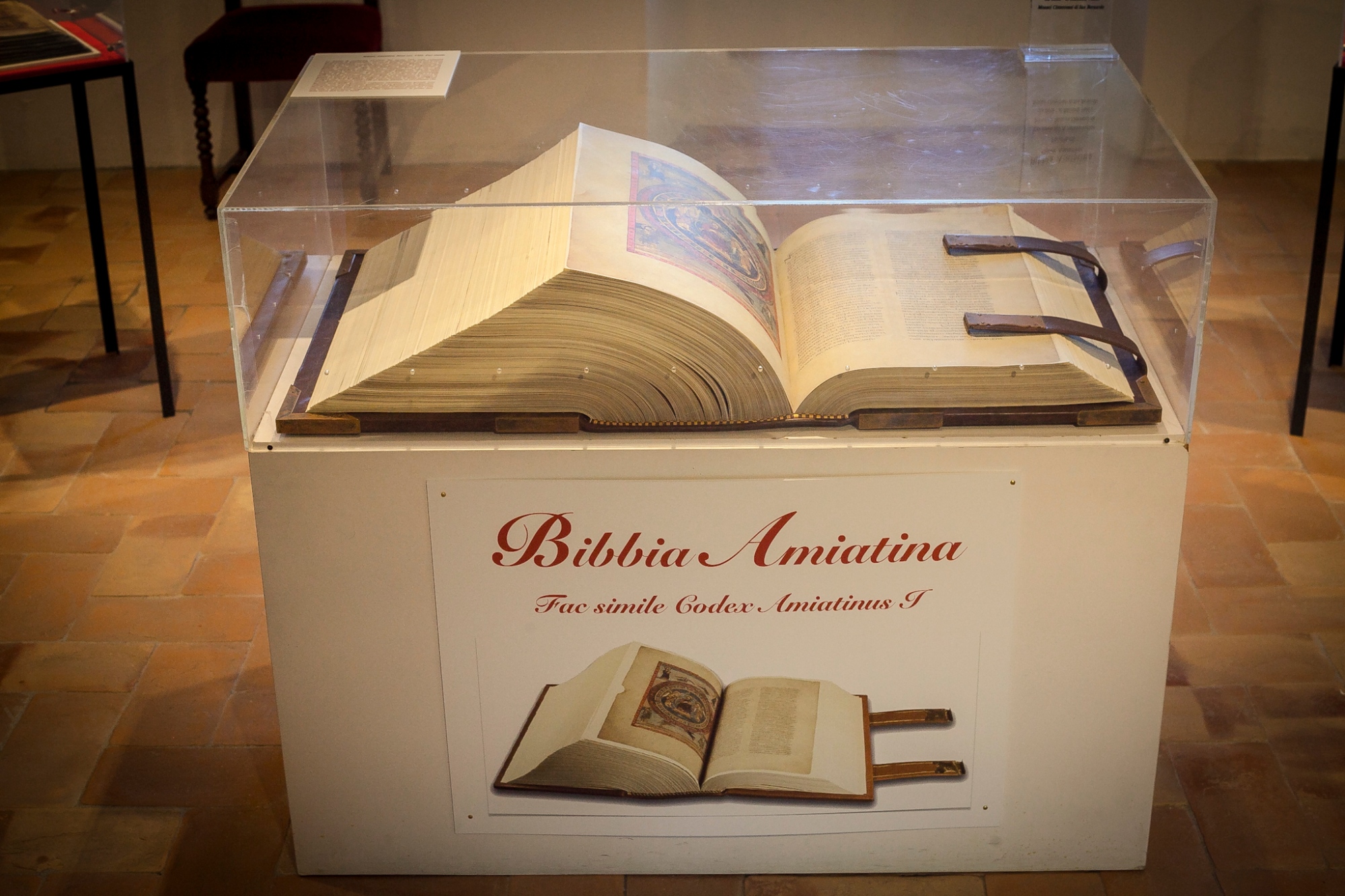 La Bible Amiatine au Musée de l'Abbaye de San Salvatore