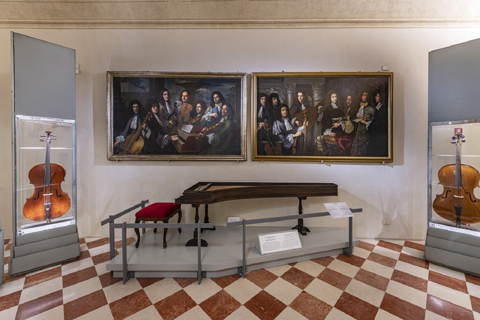 Le piano-forte - Musée des instruments de musique à la Galleria dell'Accademia