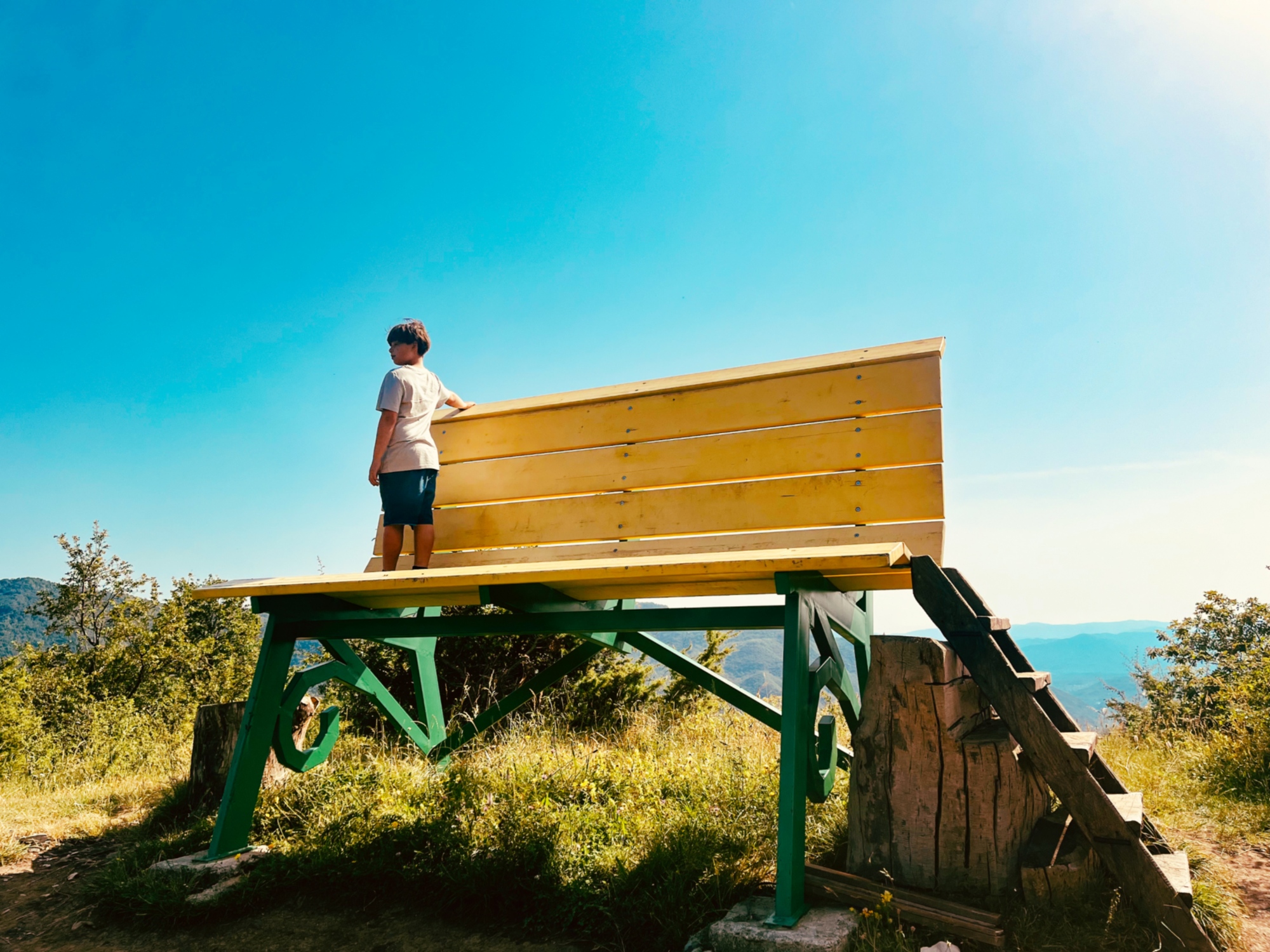 Le banc de Comano