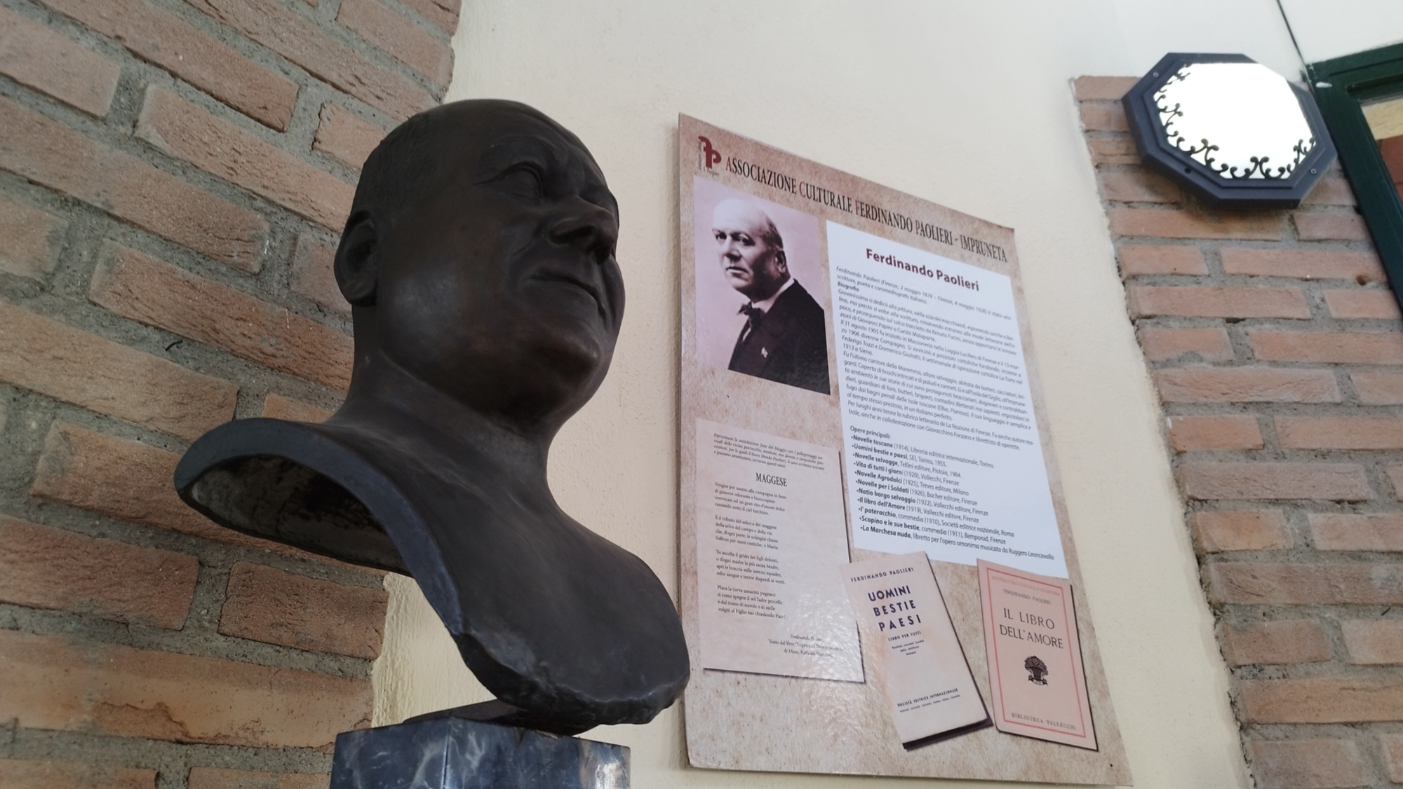 L’exposition sur Paolieri