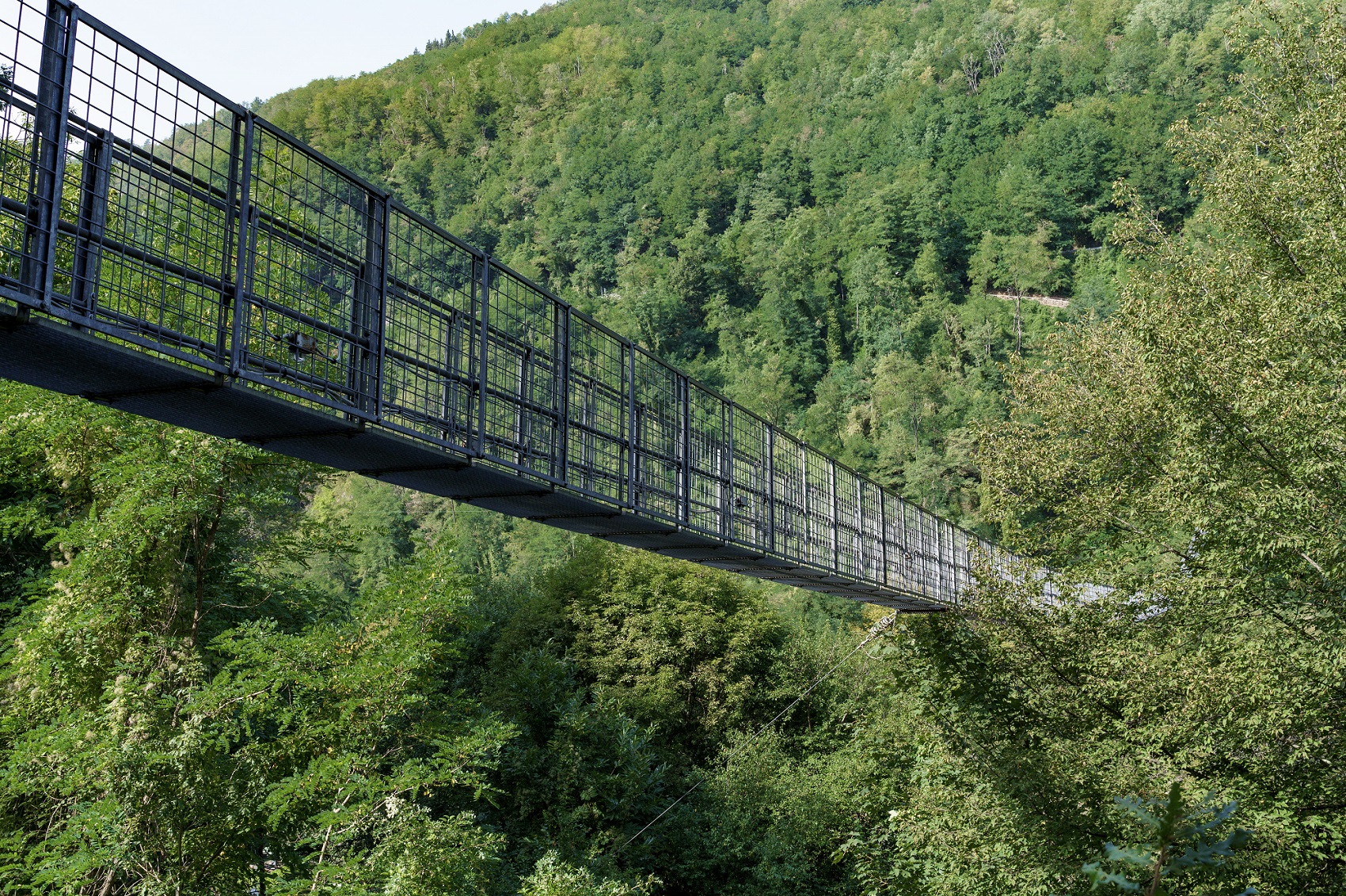 Pont suspendu des Ferrieres, San Marcello Piteglio