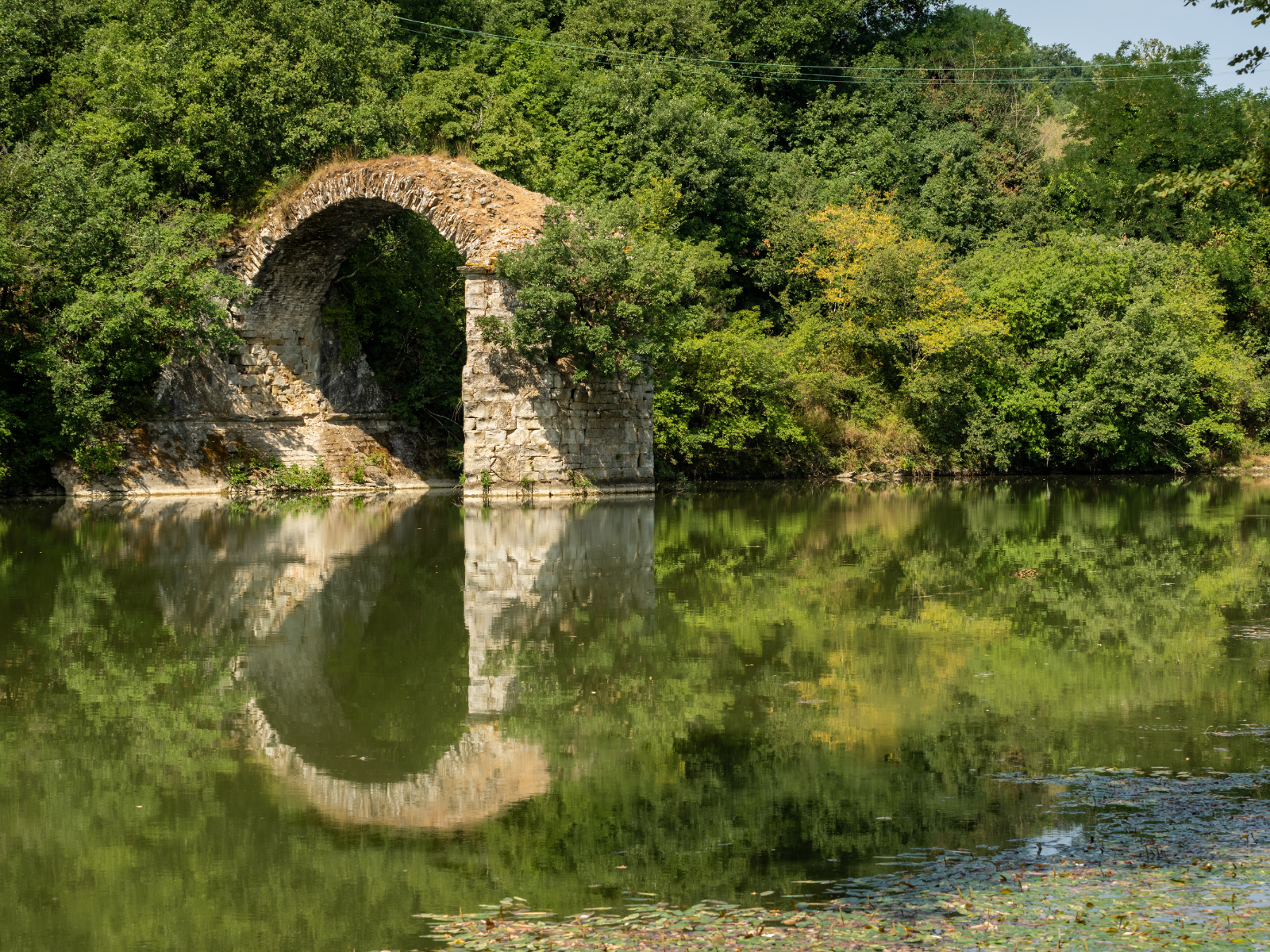 Le pont Romito à Laterina Pergine Valdarno