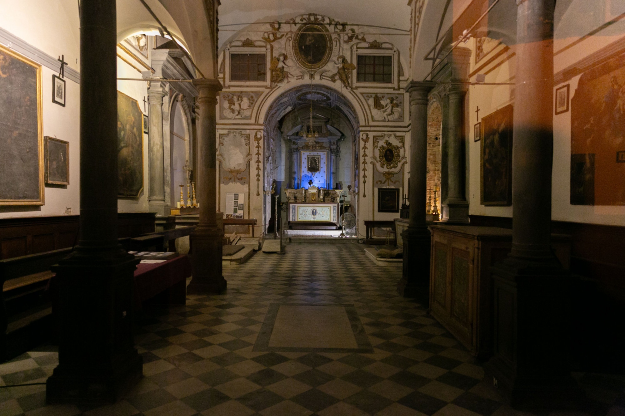 L'église et le couvent de Santa Chiara à Castiglion Fiorentino