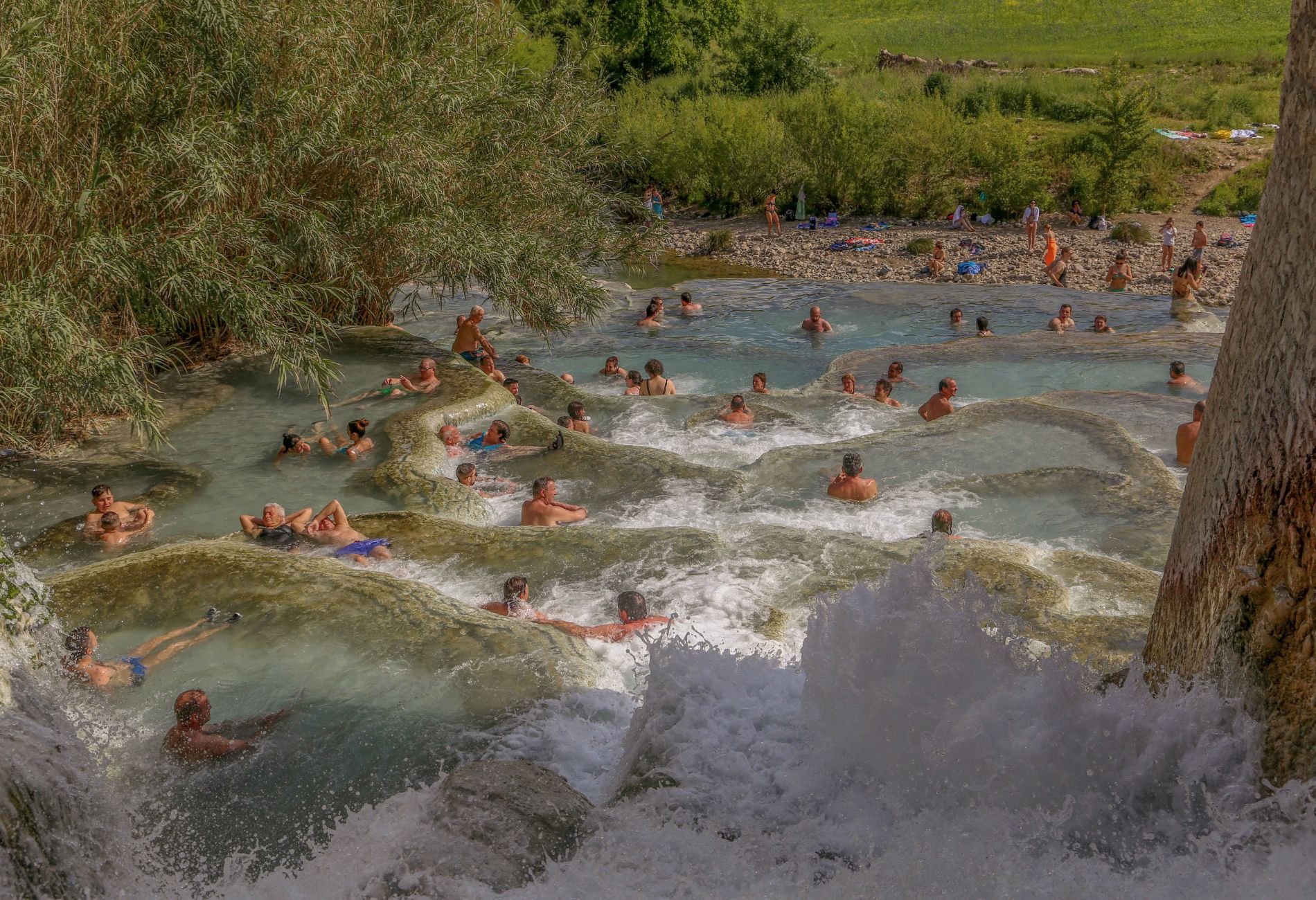 Thermes gratuits de Saturnia