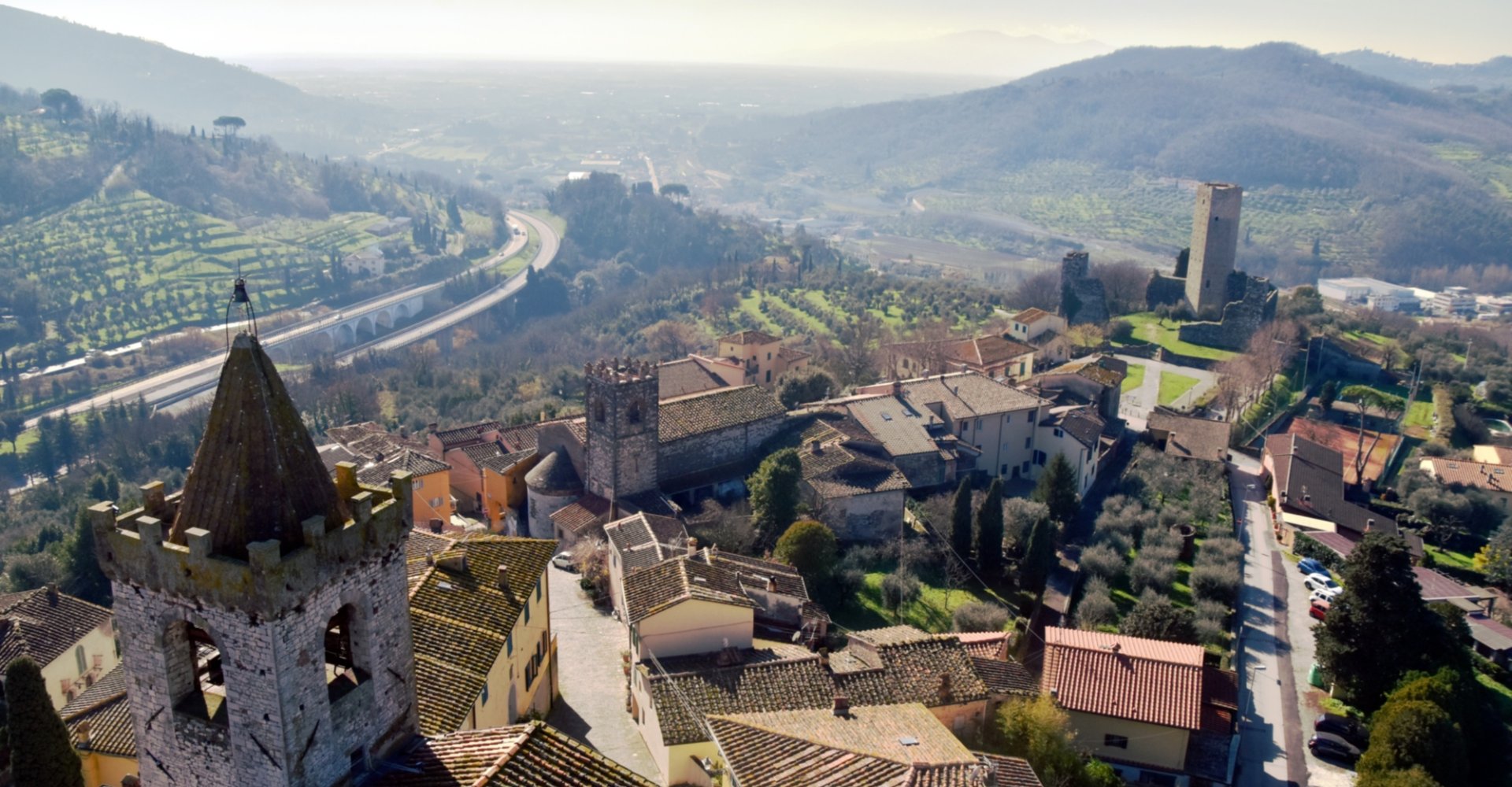 Le village de Serravalle Pistoiese