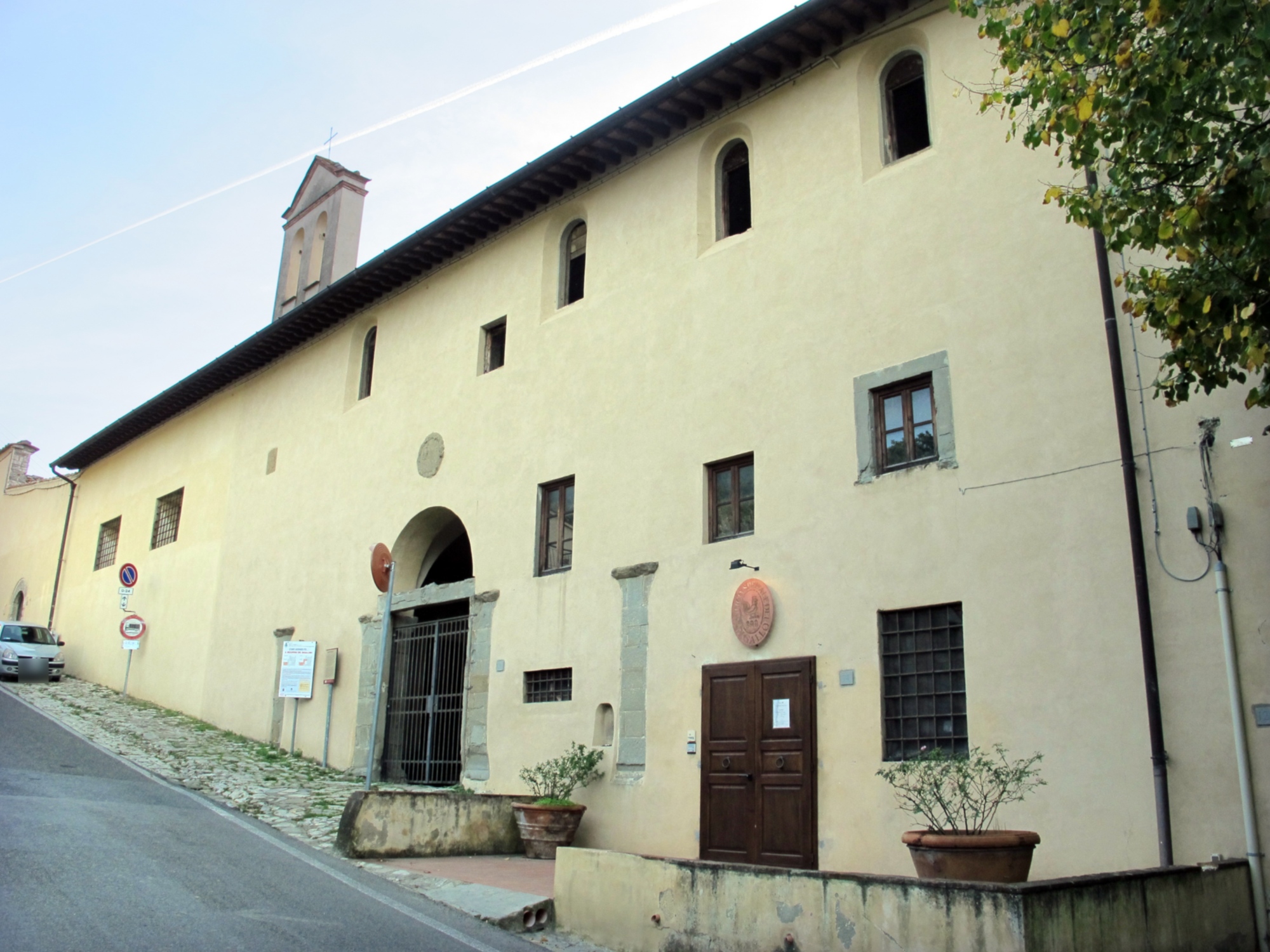 La façade de l’Antico Spedale del Bigallo