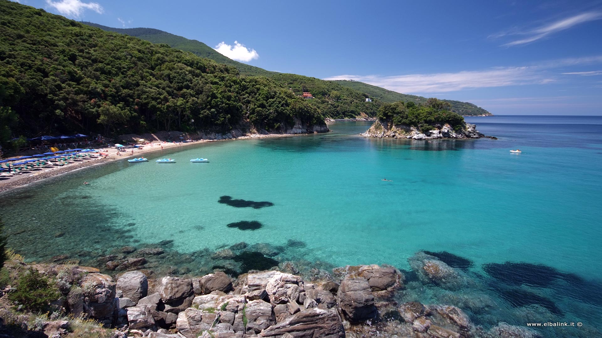 Plage de la paolina elba