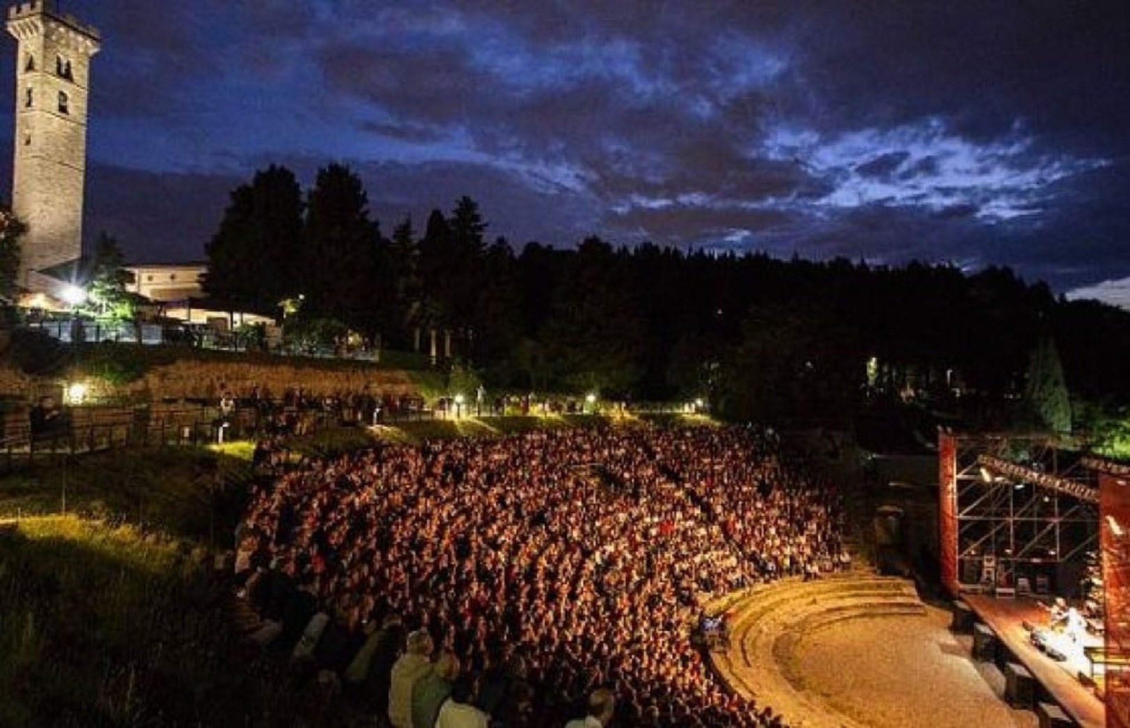 Représentation de l’Estate Fiesolana au Teatro Romano