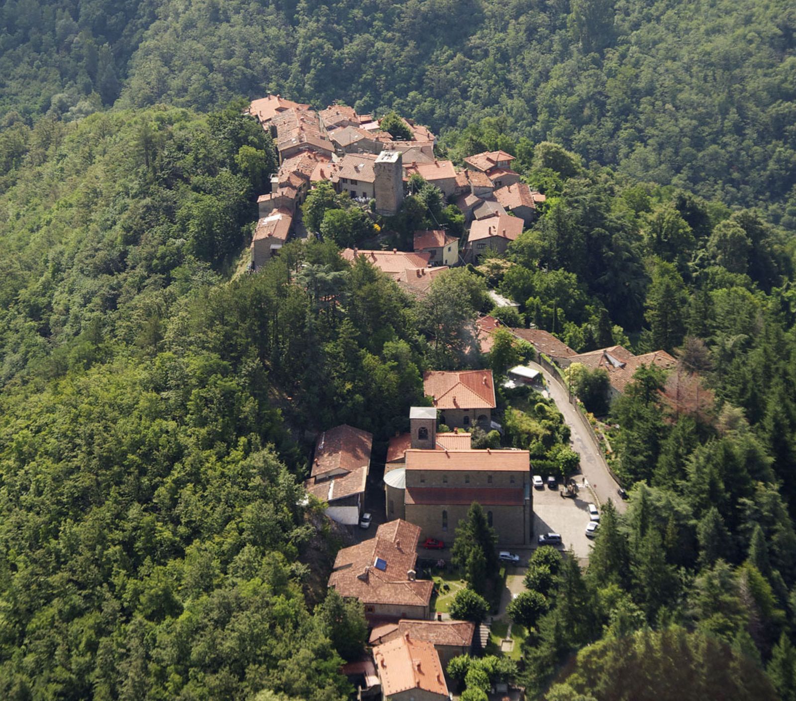 Parmi les villages de Serravalle