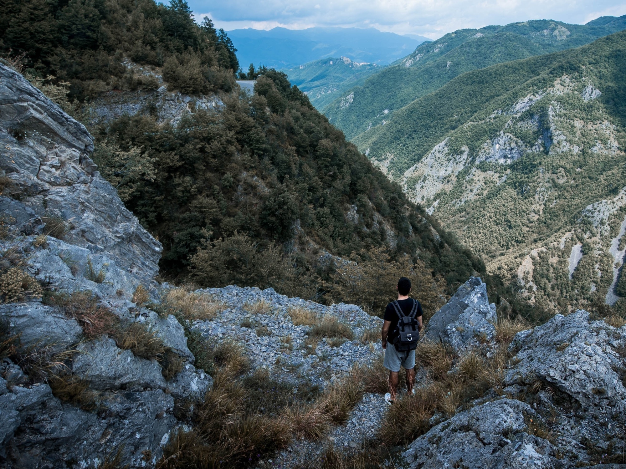 Trekking sur les crêtes des Apuanes