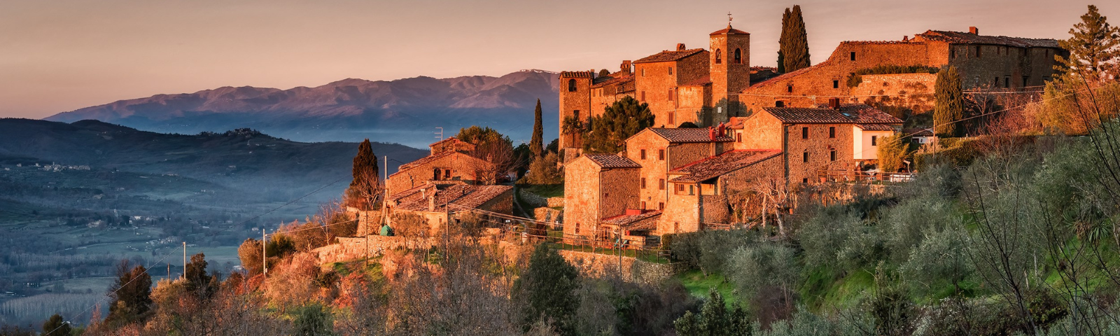 Un village dans la Valdambra
