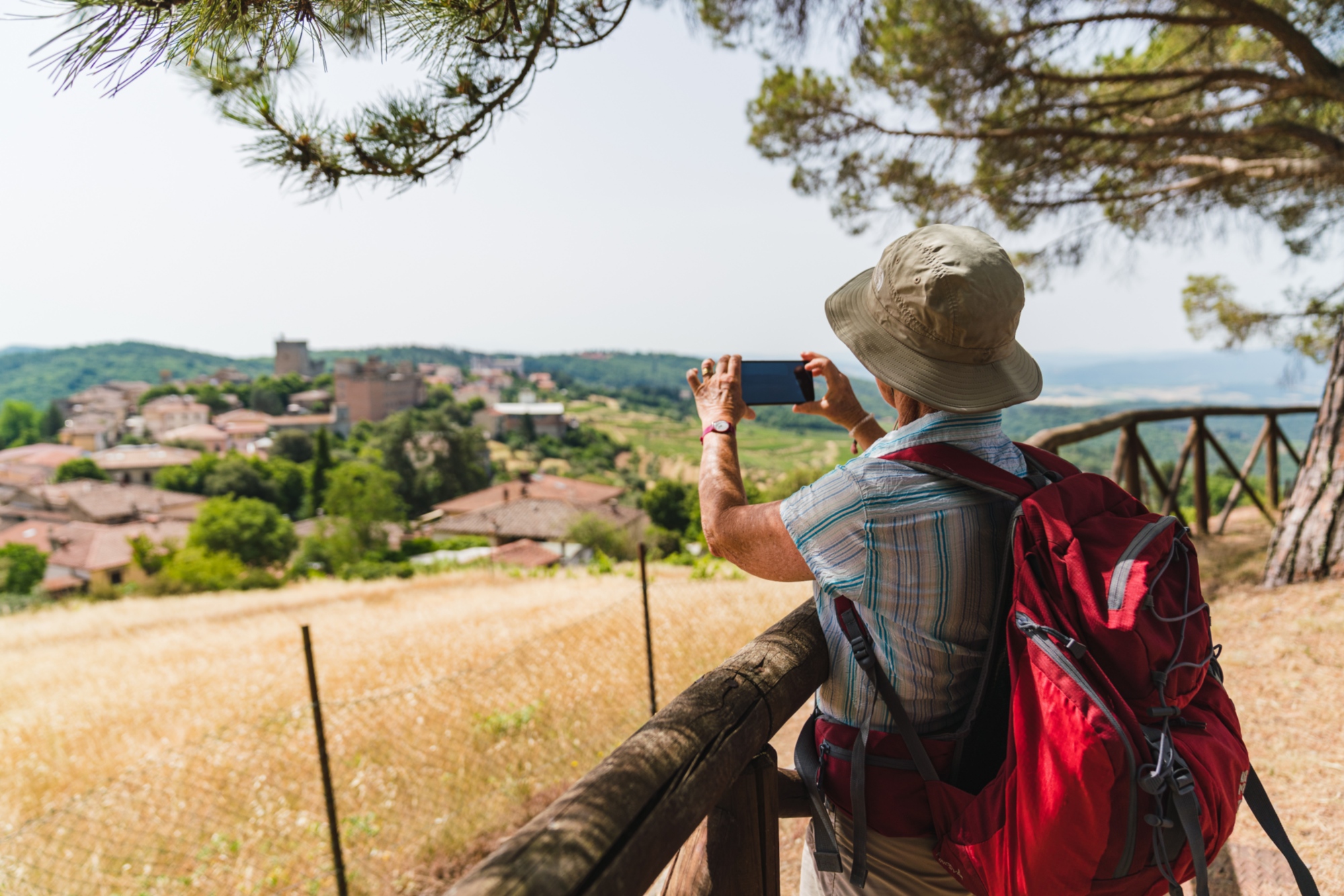 Trekking dans le Chianti