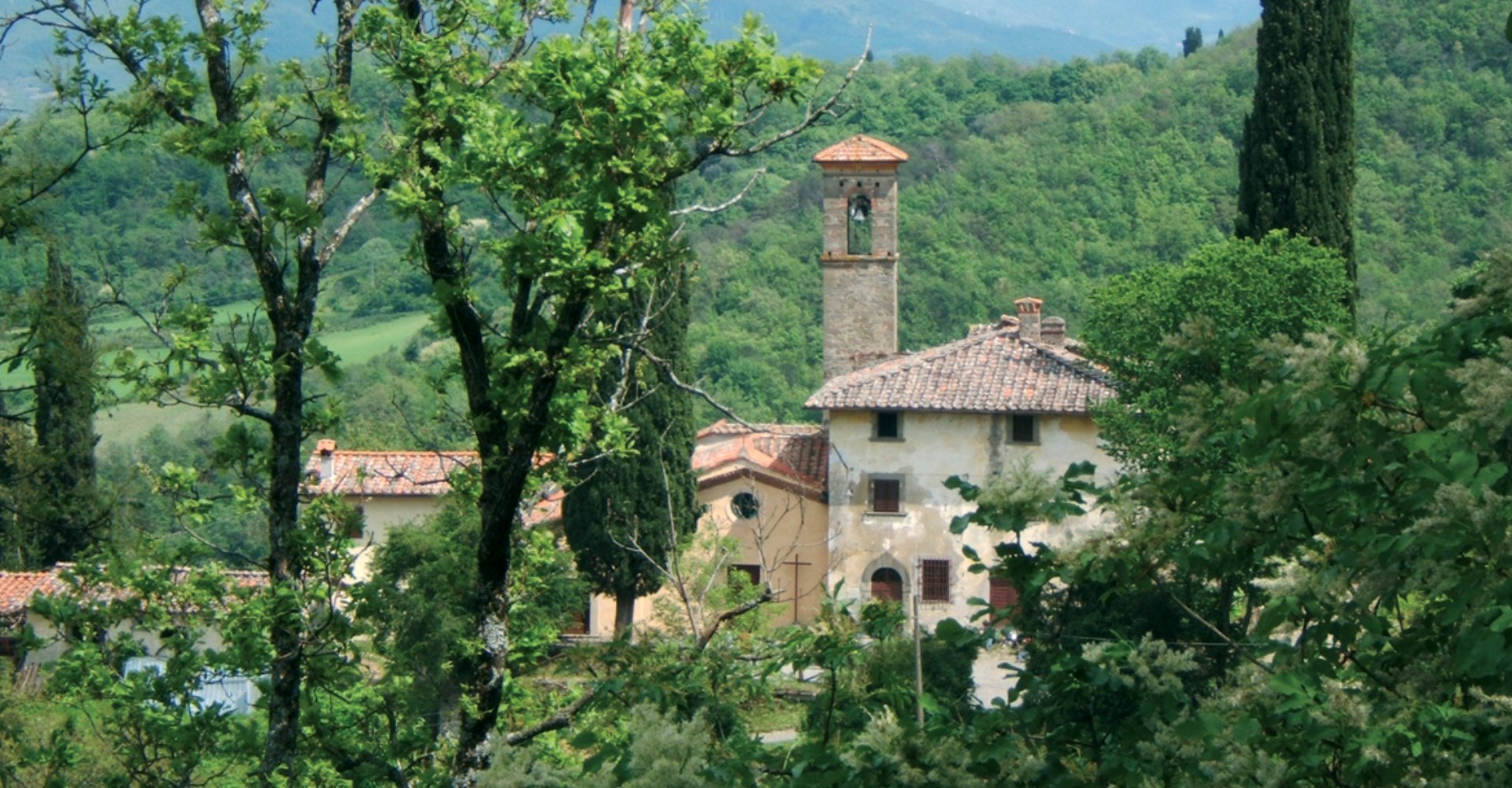 Le village de Vicchio dans le Mugello