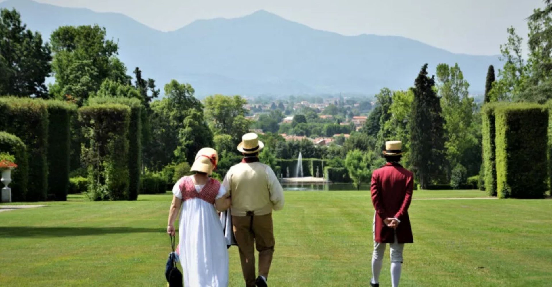 Reconstitution historique à la Villa Reale de Marlia Reconstitution historique à la Villa Reale de Marlia