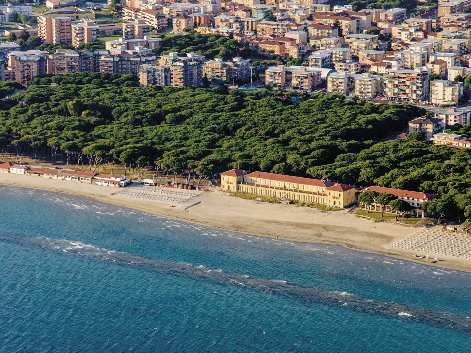 La plage de l’ex Colonia Marina à Follonica