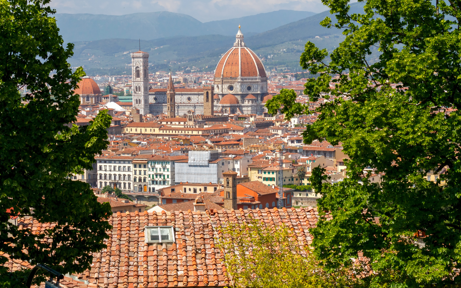 Vue de Florence depuis le Forte Belvedere