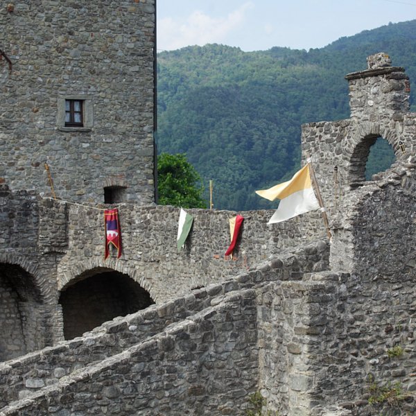 Piagnaro Castle in Pontremoli