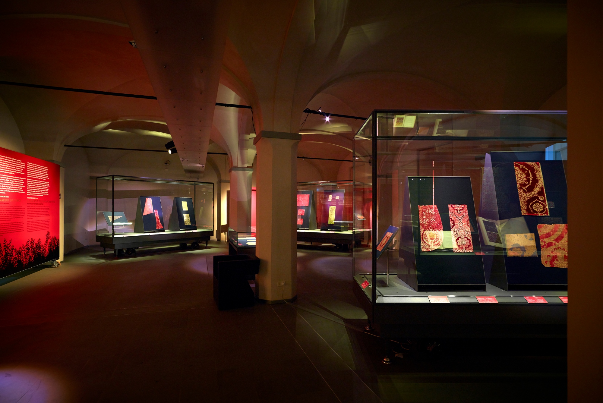 La salle des Textiles Antiques du musée du textile