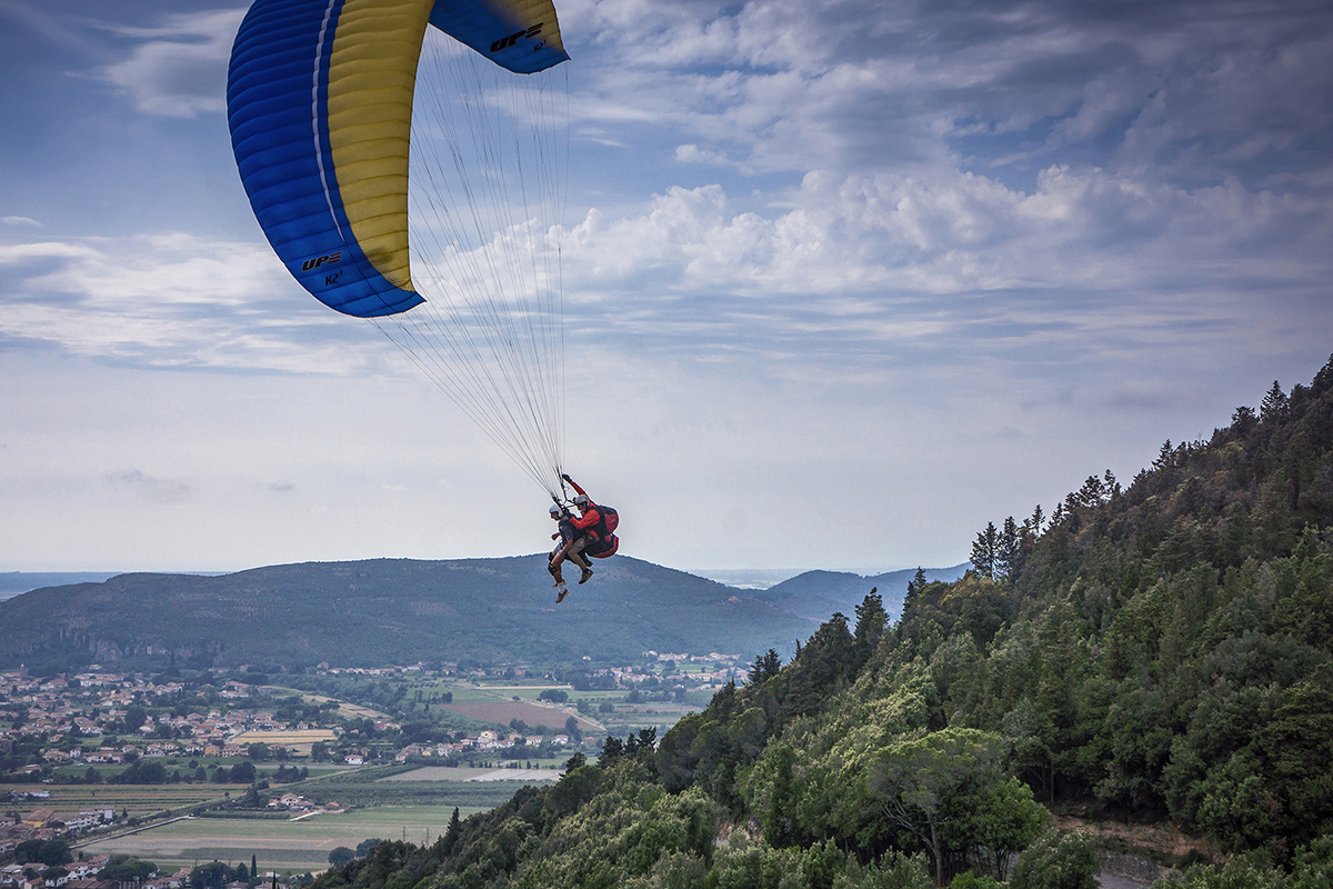 Parapente en Toscane