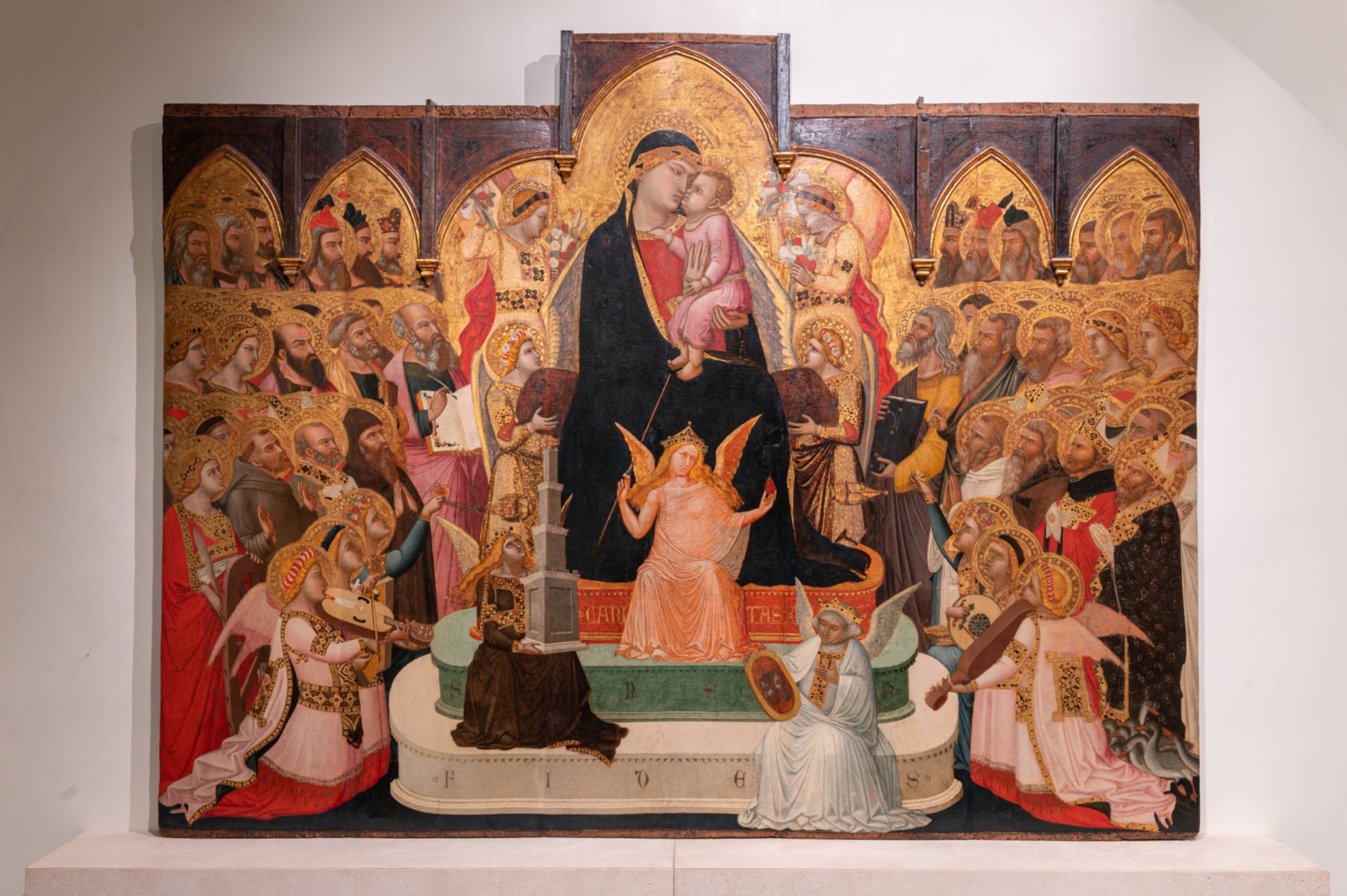 La Maestà d’Ambrogio Lorenzetti