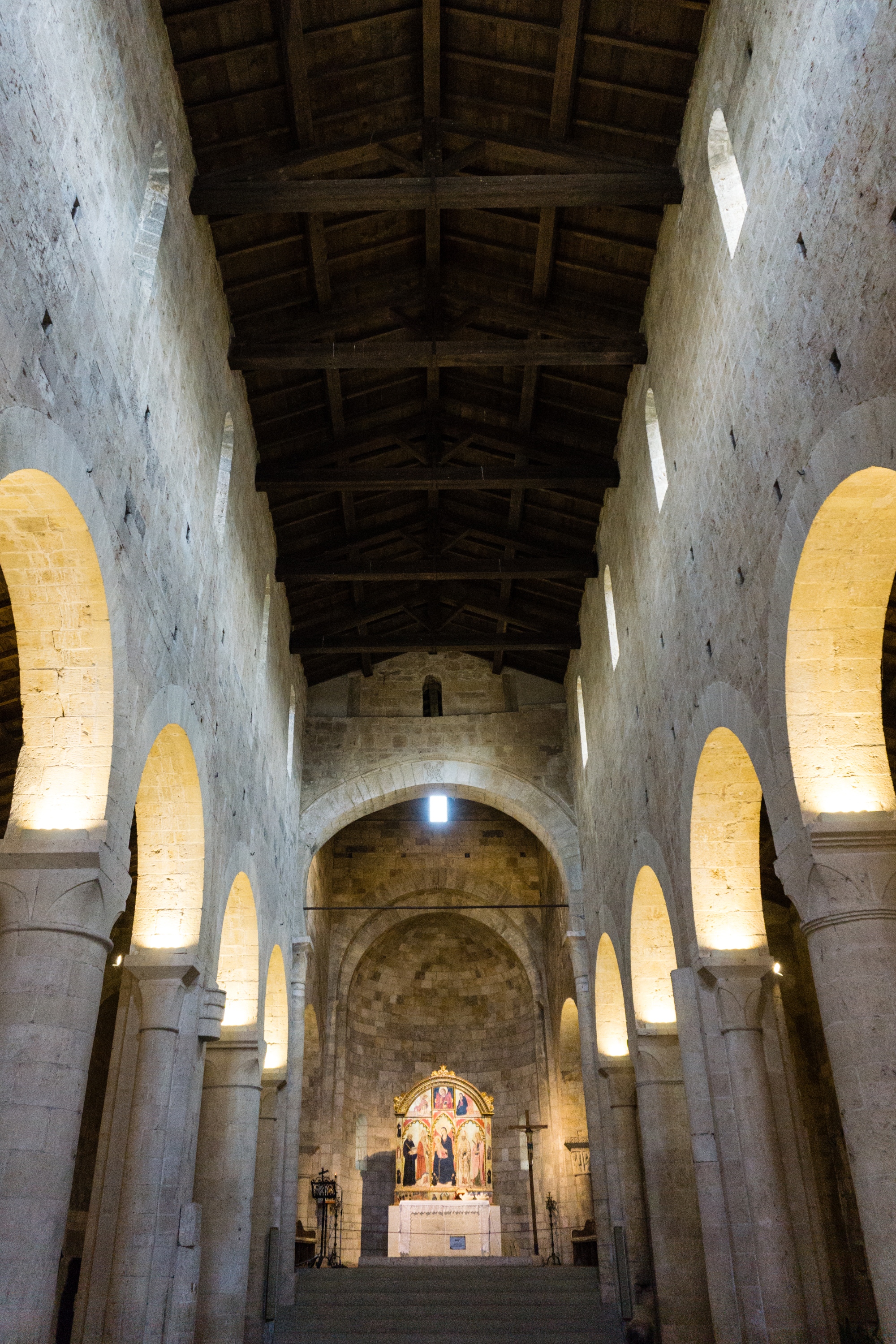 L'intérieur de l'Abbaye