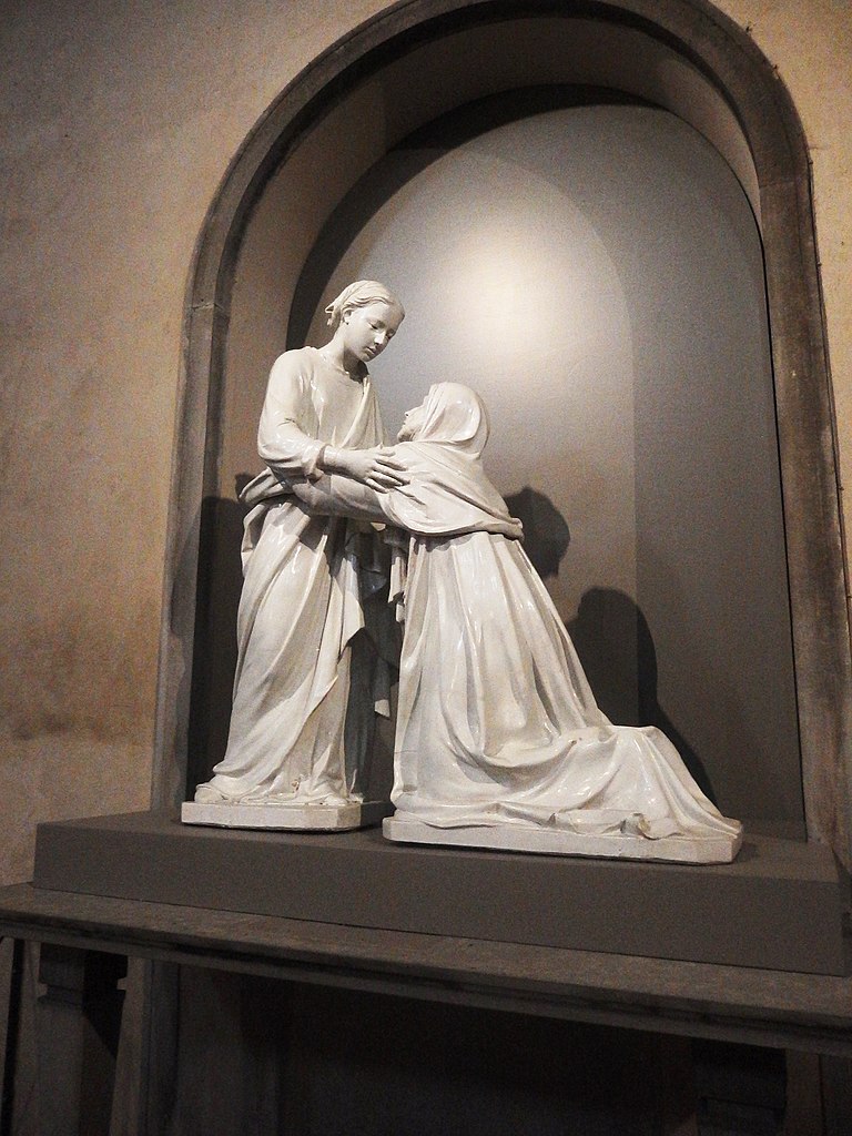 La Visitazione, Luca della Robbia