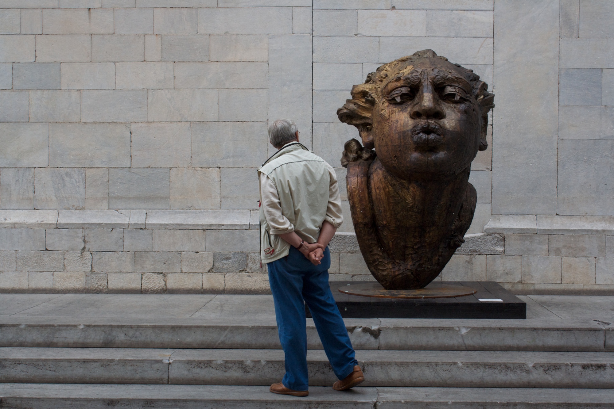 Œuvres d'art sur la Piazza Duomo